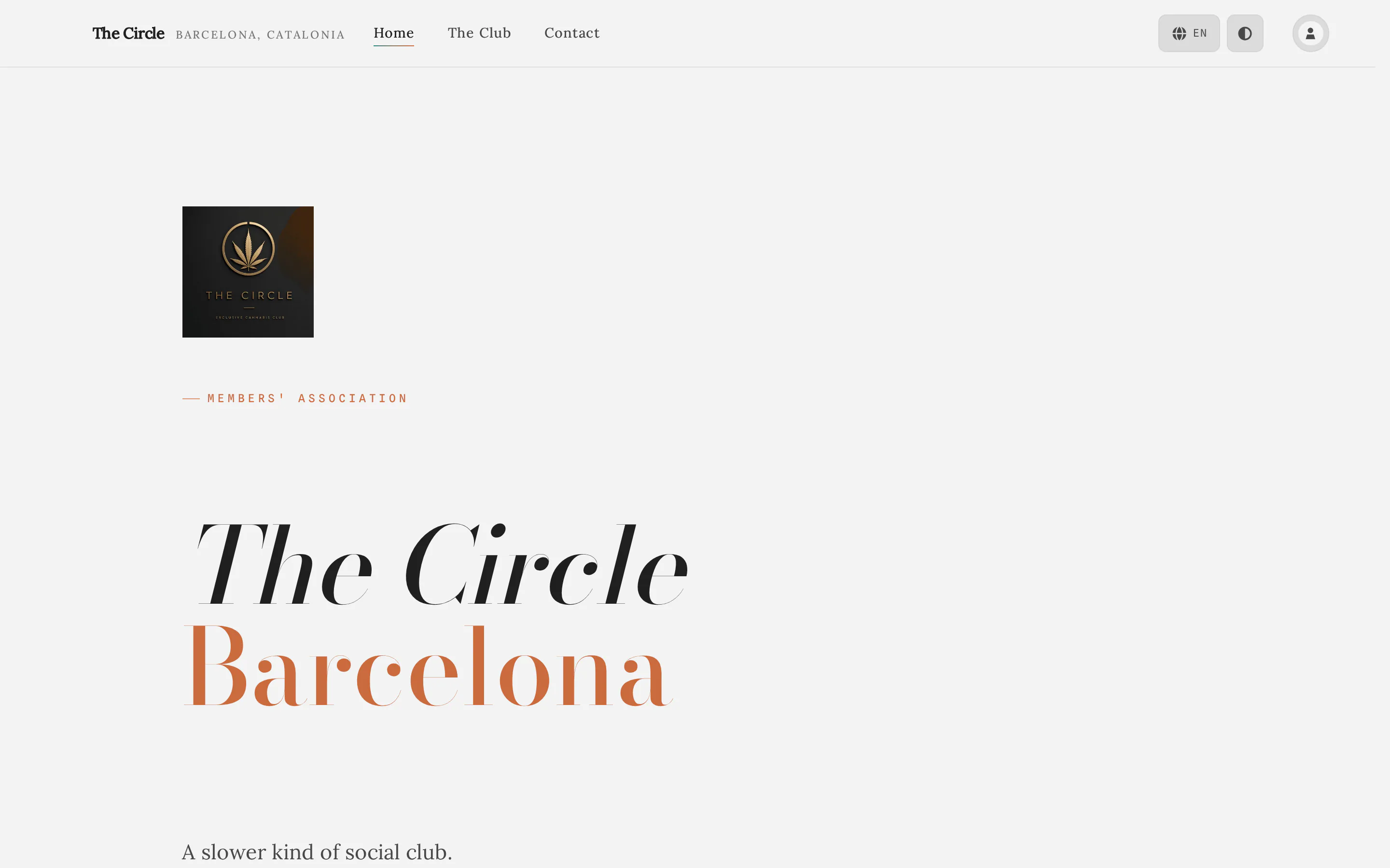 Cabana Awning — Cannabivo 클럽 홈페이지 스크린샷
