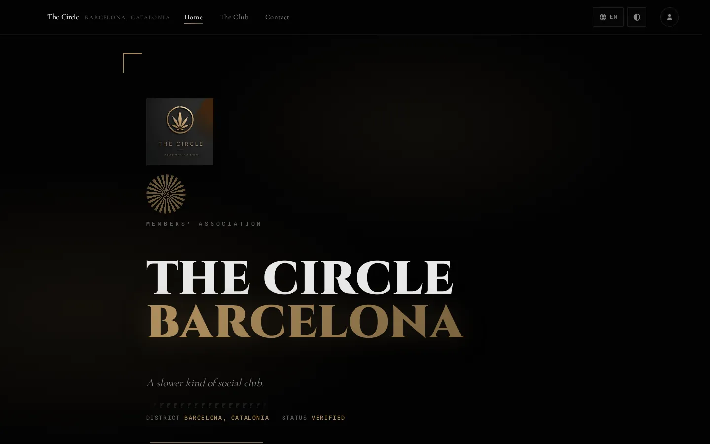 Art Deco template rendered in dark mode.
