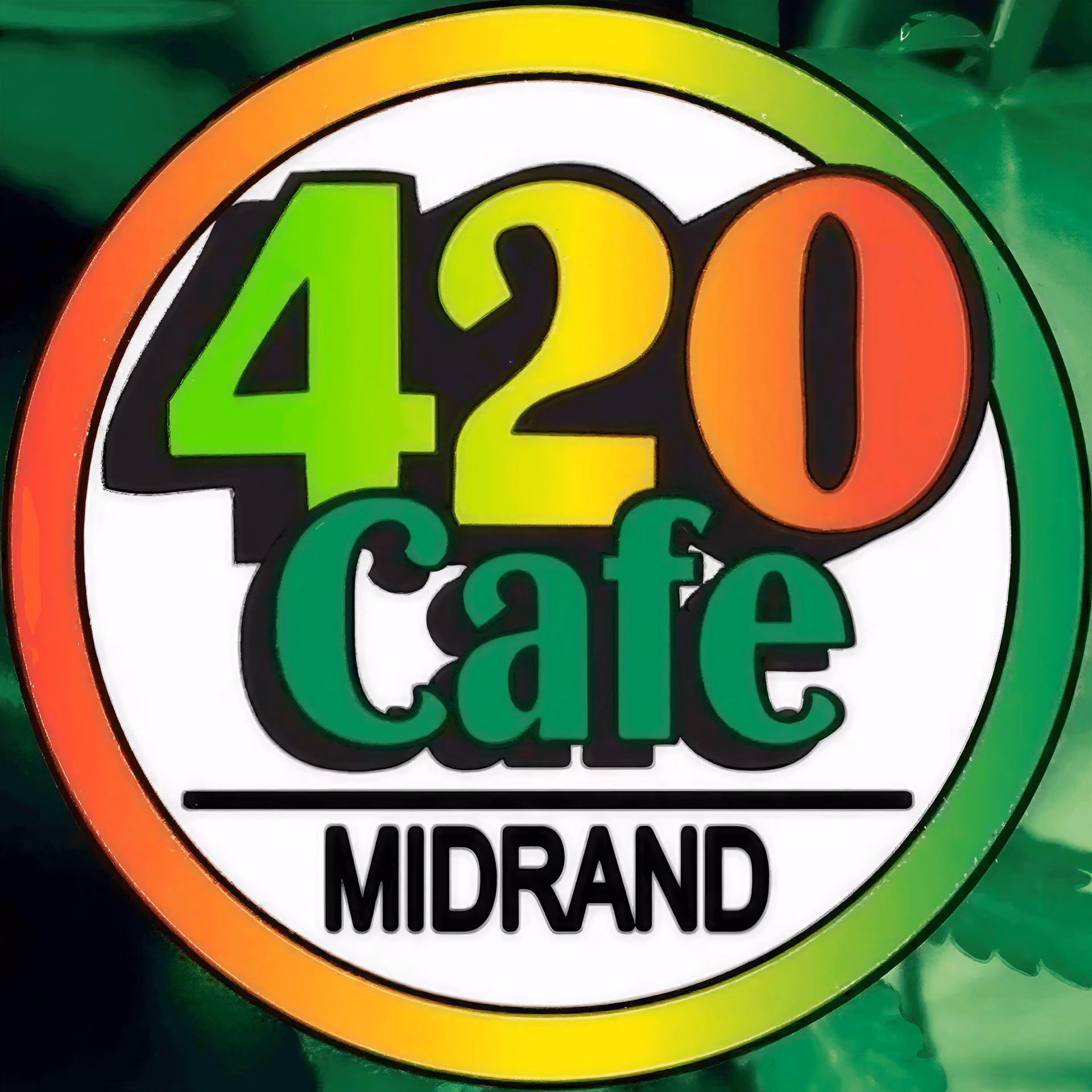 대마 소셜 클럽 420 Cafe 로고