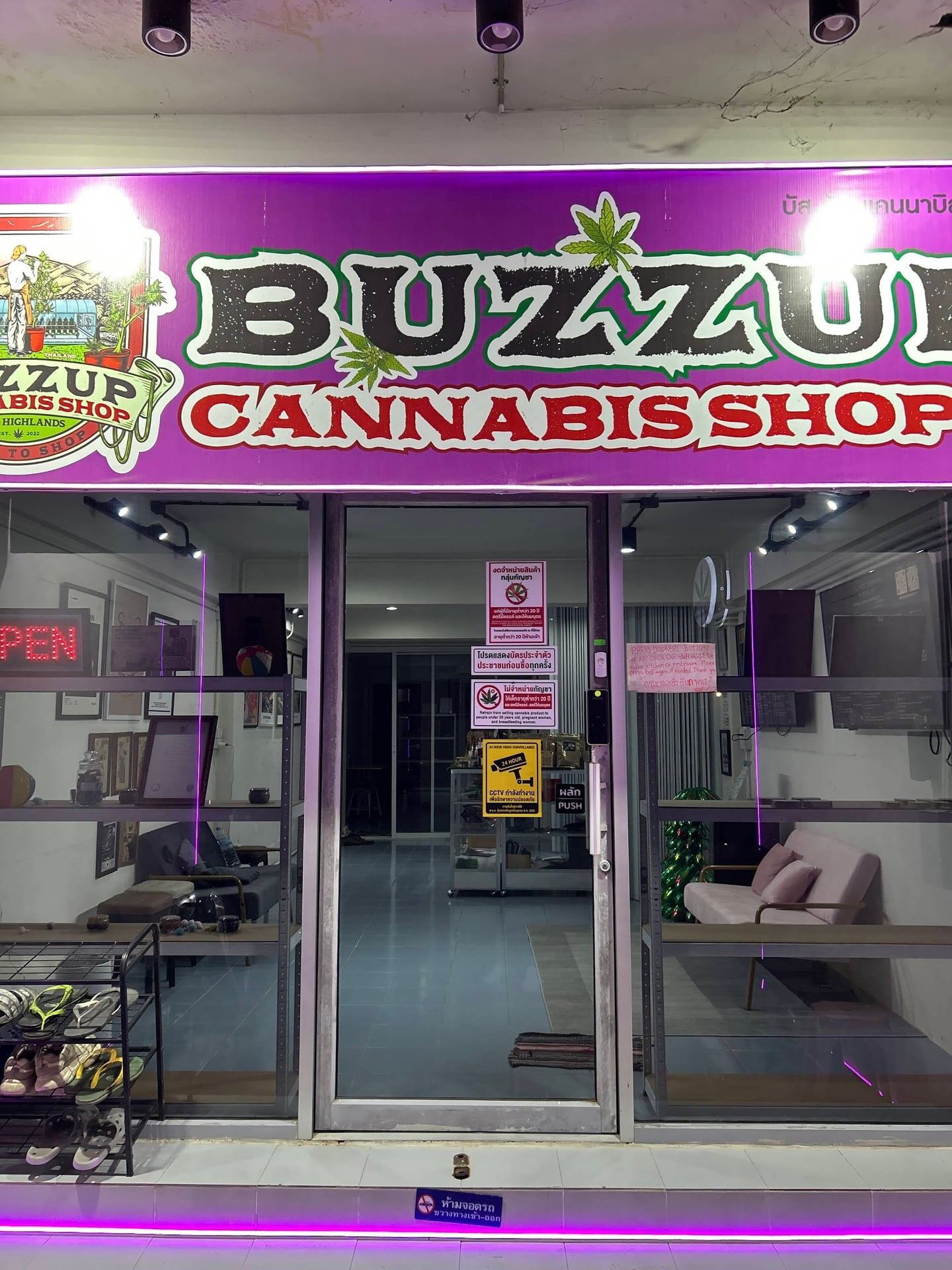 Buzzup Cannabis Shop & Guesthouse - Fang's Unique Terroir & Terpene-Rich