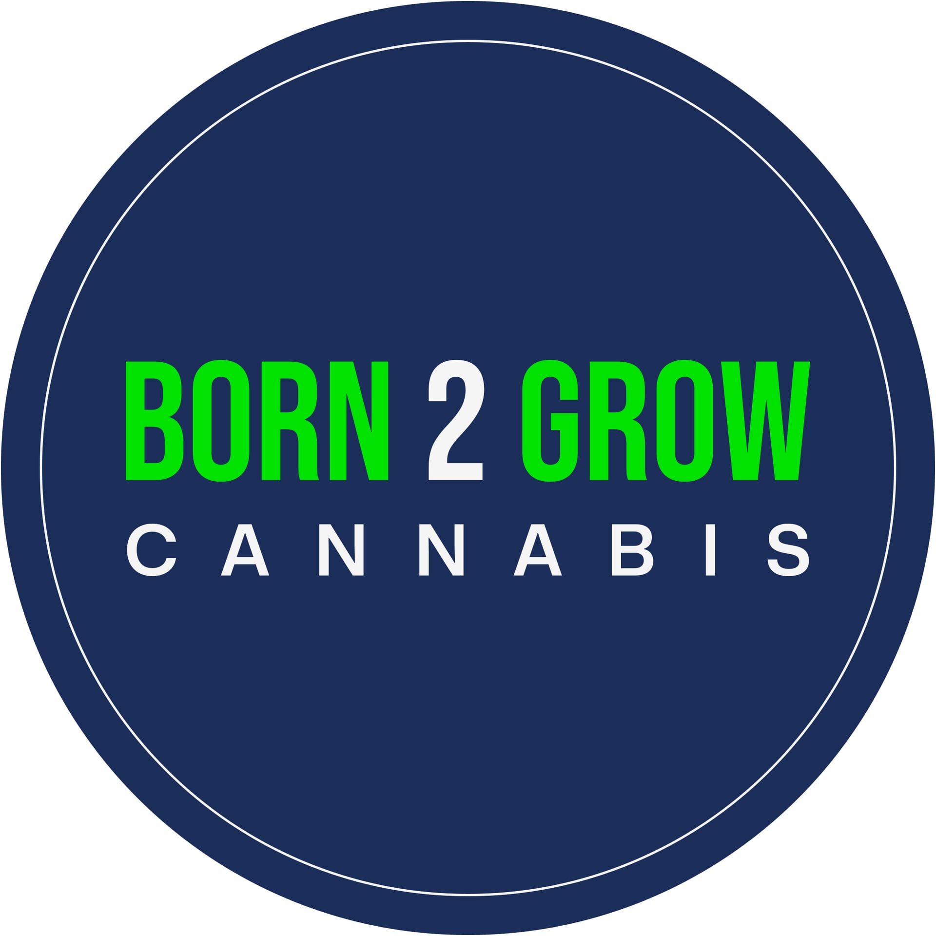 Born 2 Grow Cannabis logo