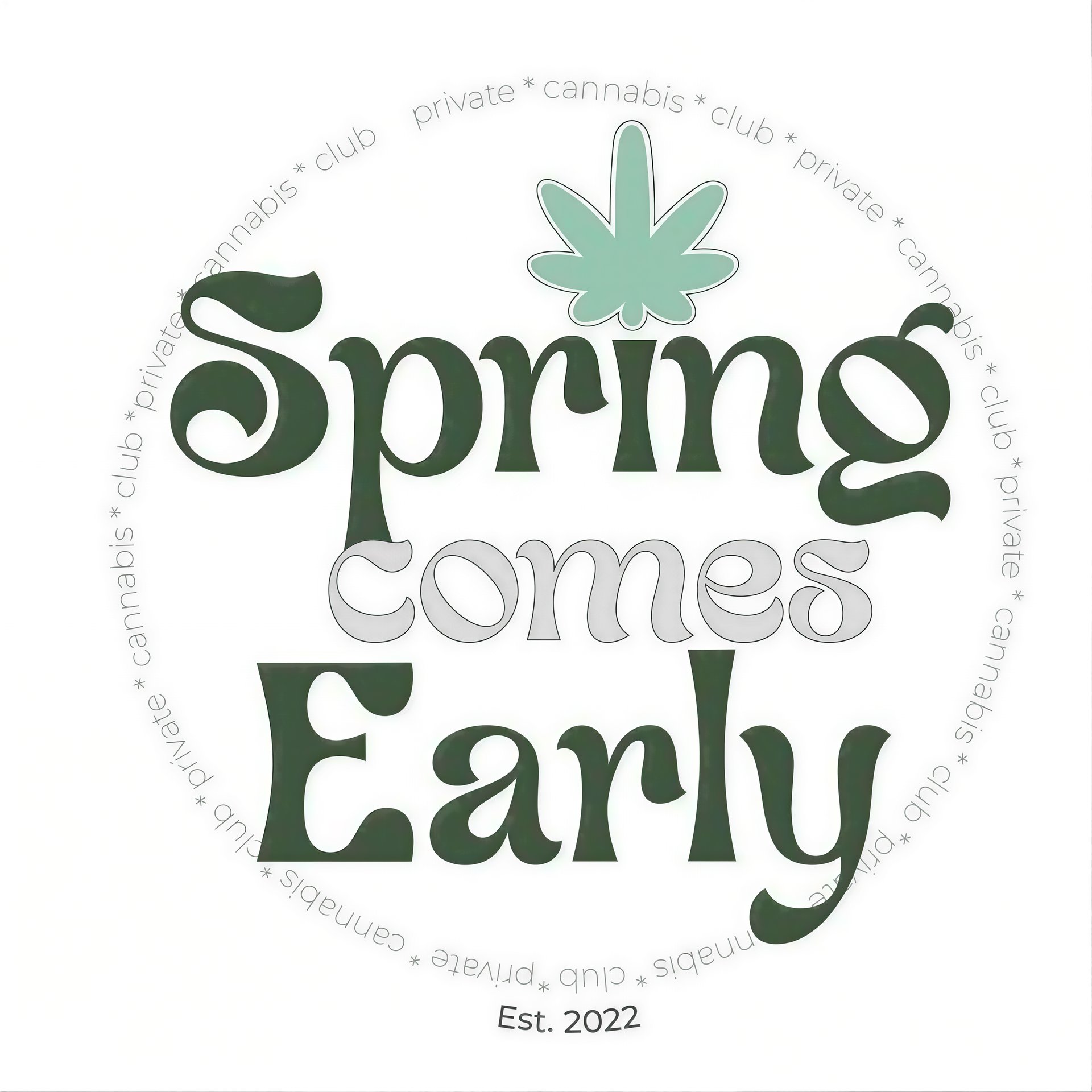 Каннабис-социальный клуб Spring Comes Early в Мадрид логотип