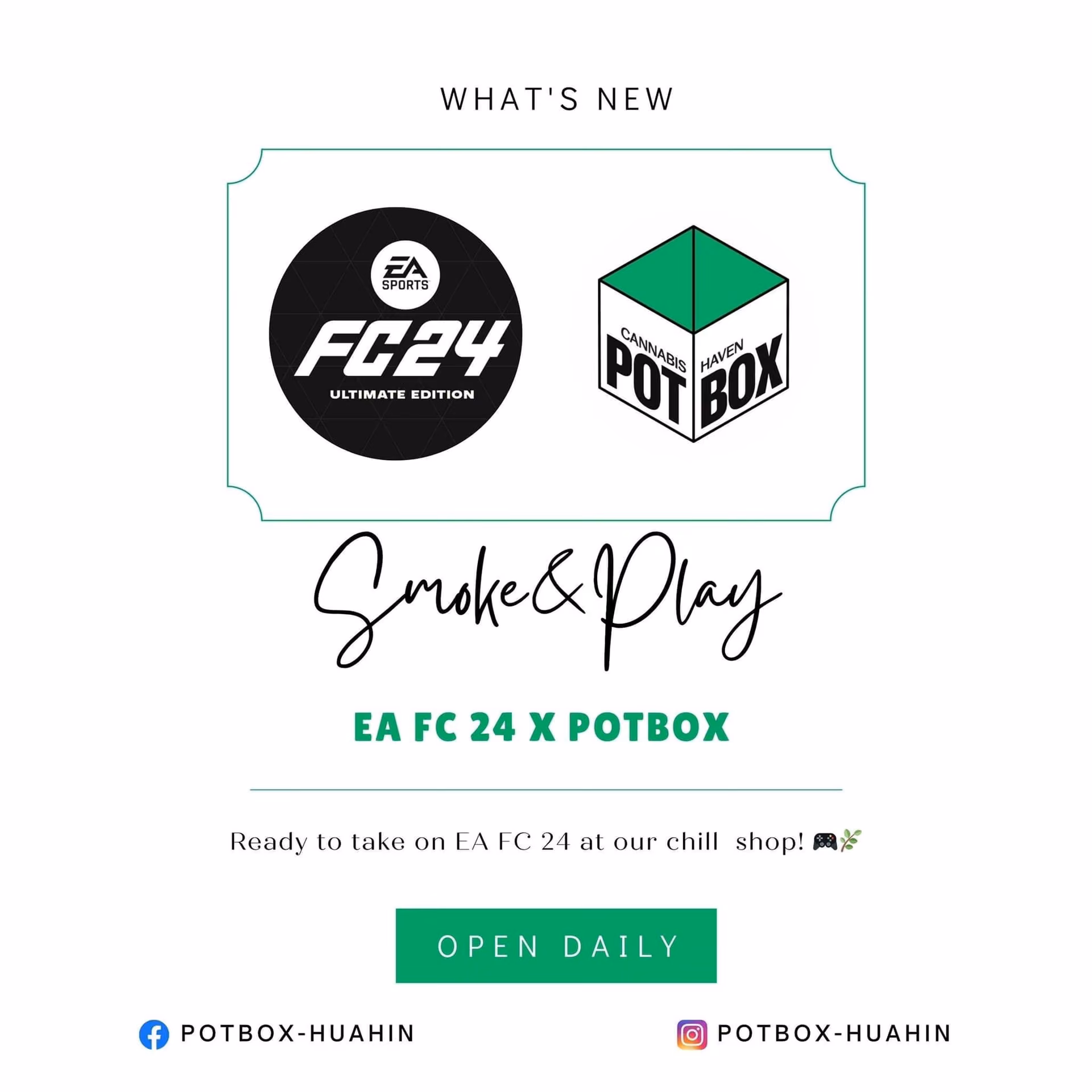 Cannabis Social Club Pot Box em Hua Hin logótipo