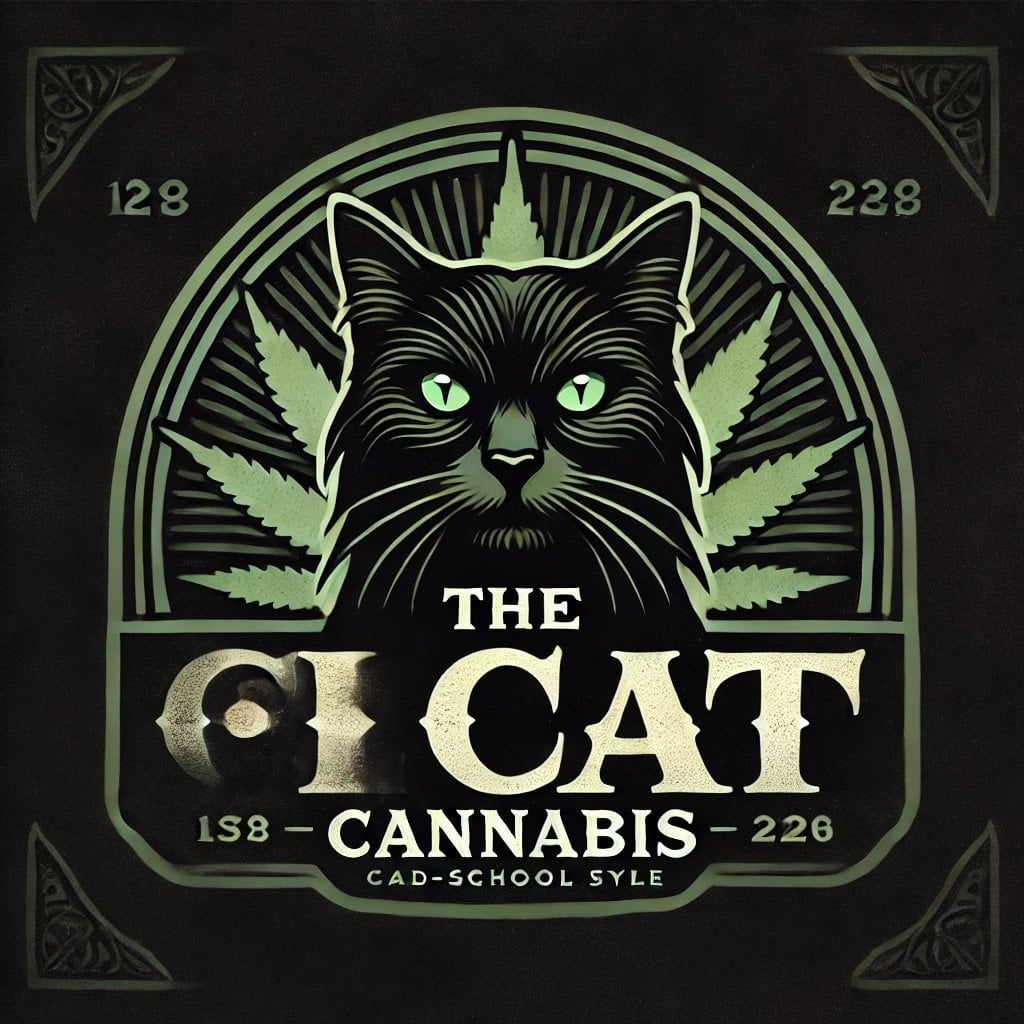 Thecat Cannabis logo
