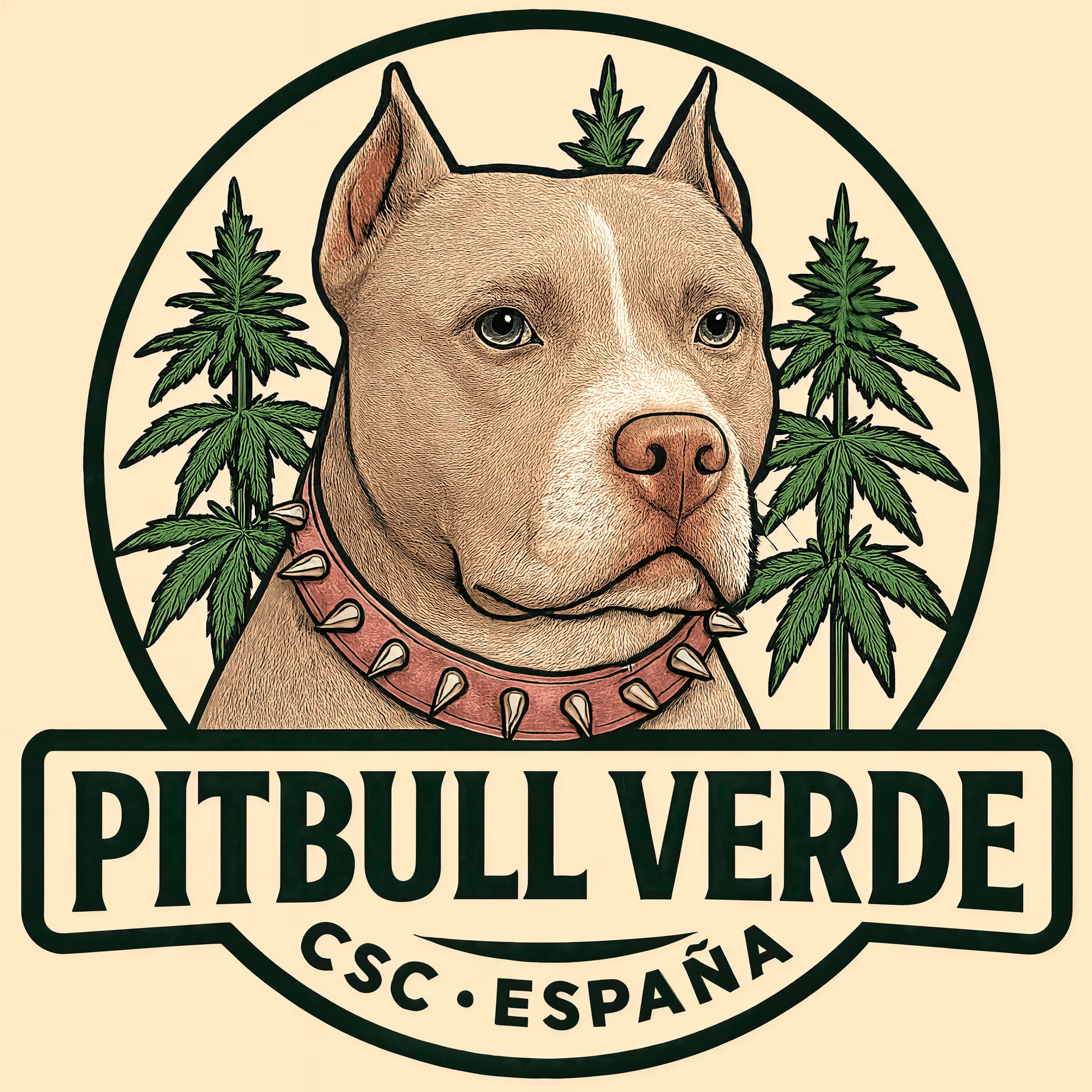 Cannabis Social Club Pitbull Verde Cannabis Club (CSC) in Torremolinos logo
