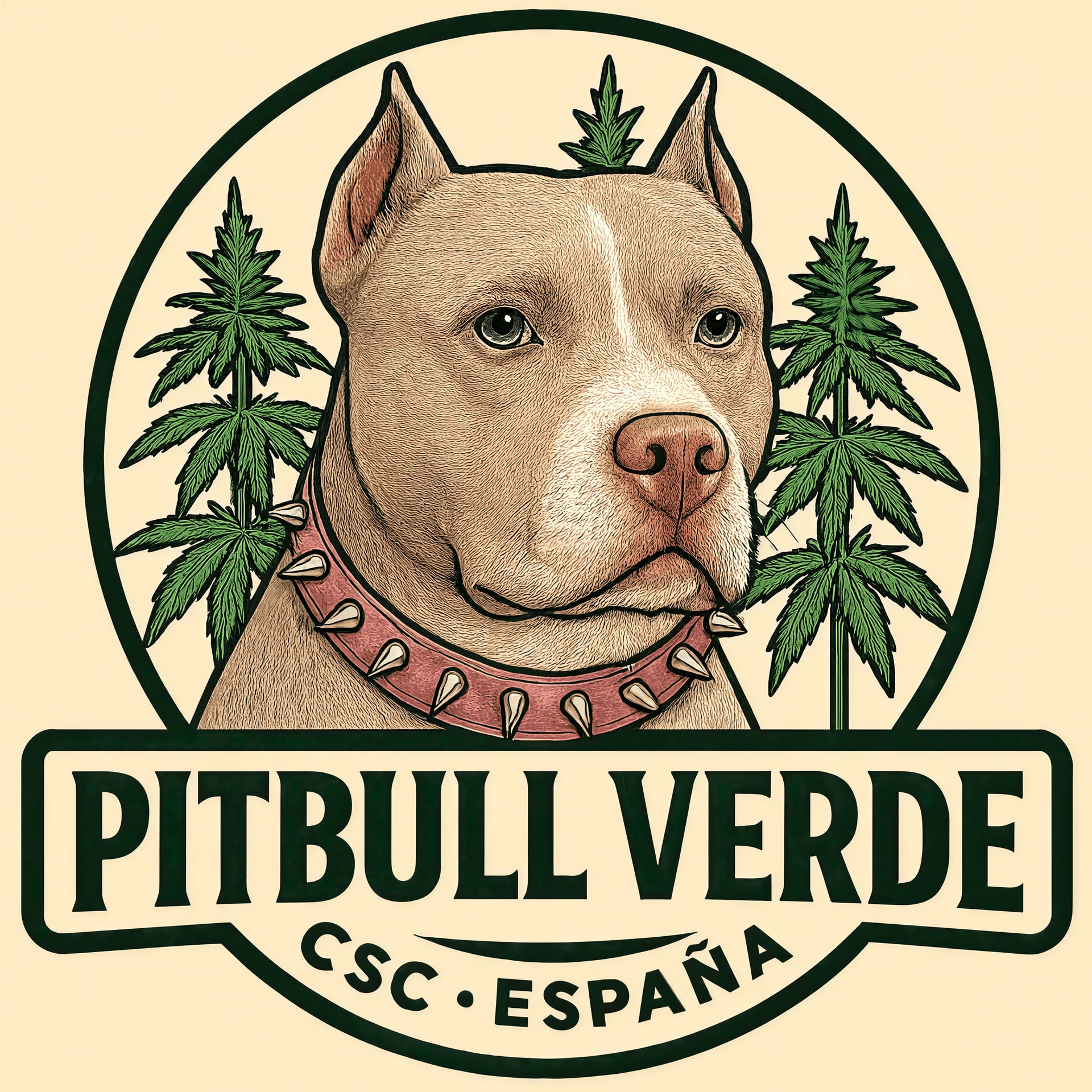 Pitbull Verde Cannabis Club (CSC) logo