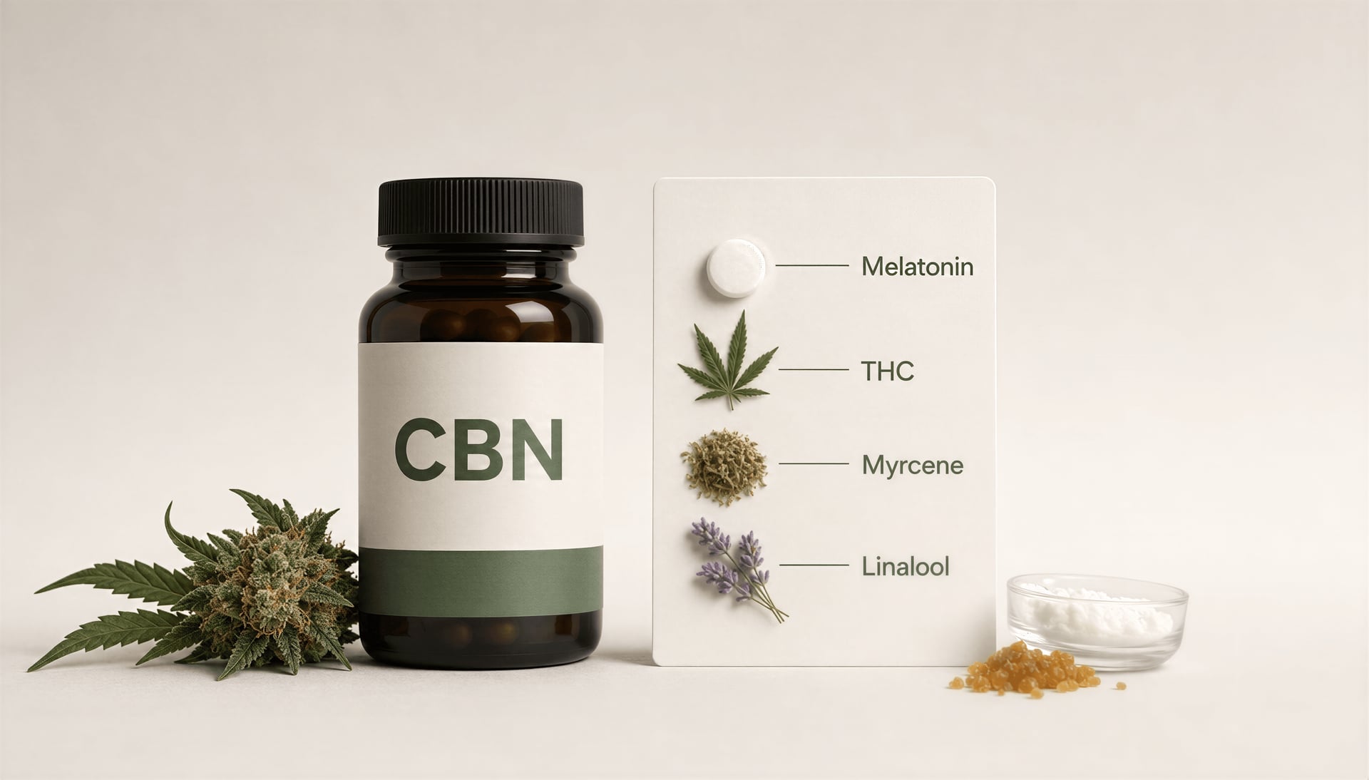 CBN (Kannabinol): Kimya, Uyku ve THC'nin Ayrışması