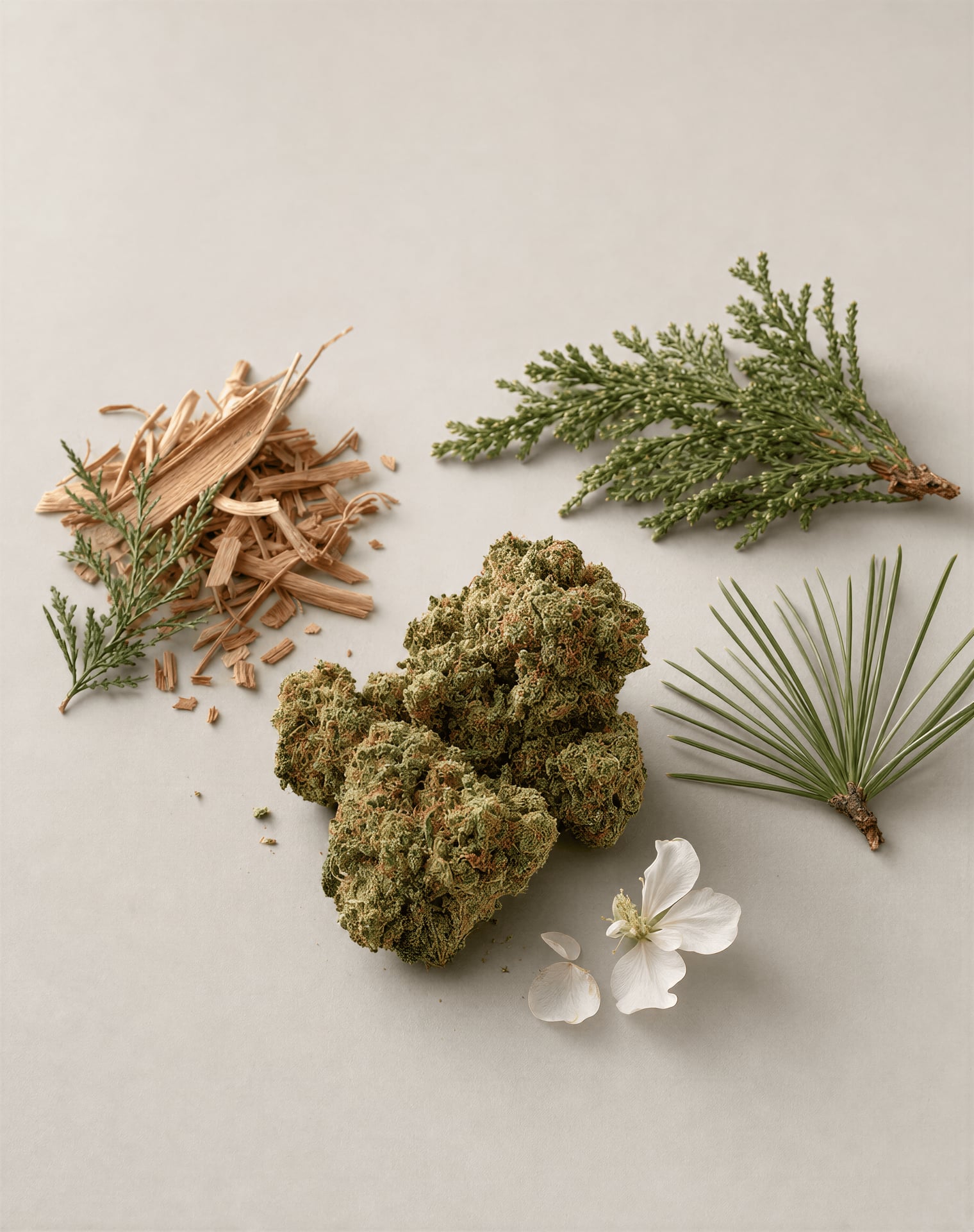 Cannabis में ग्वाइओल टेरपीन: सुगंध, प्रभाव, अनुसंधान