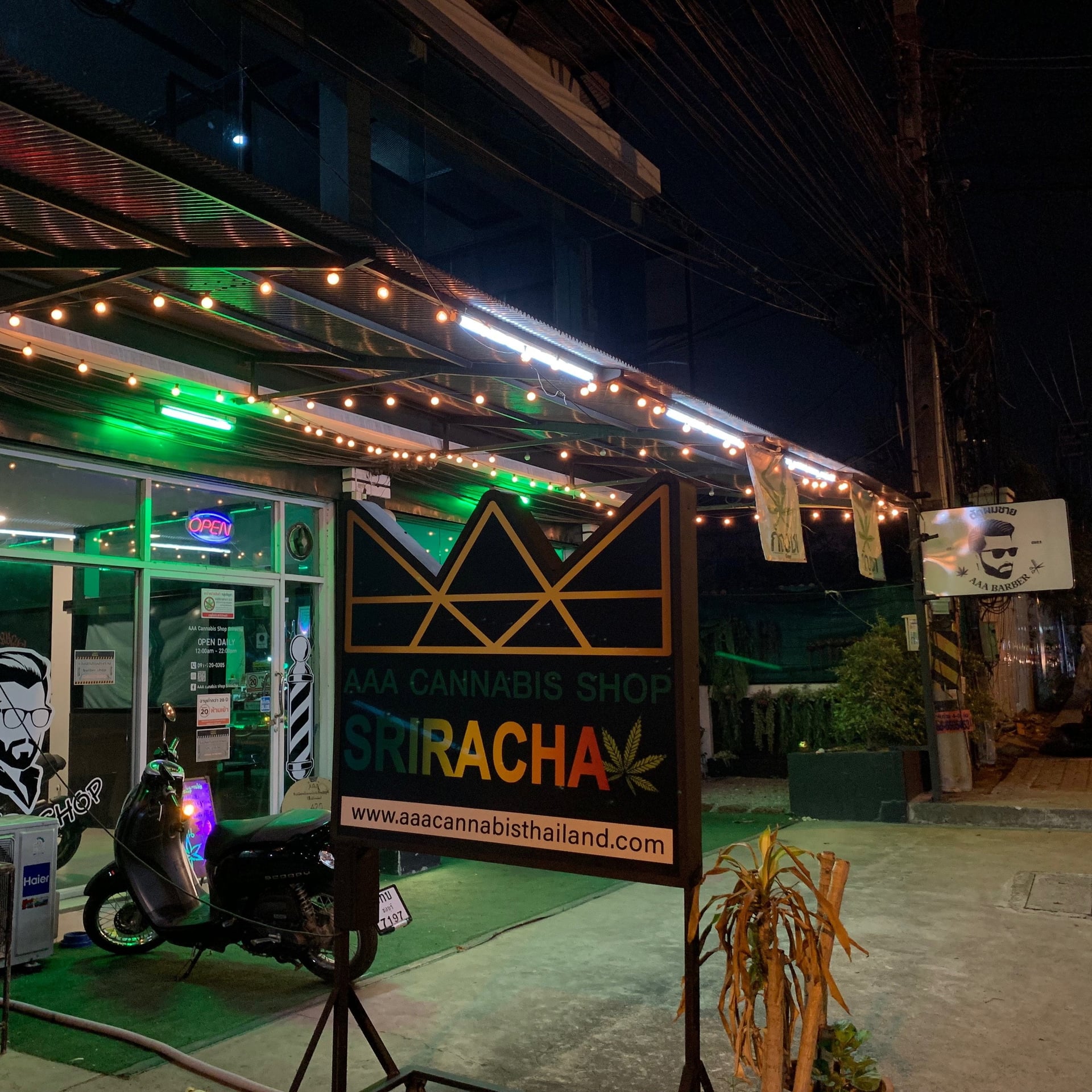 AAA Cannabis Shop And Barber Sriracha
