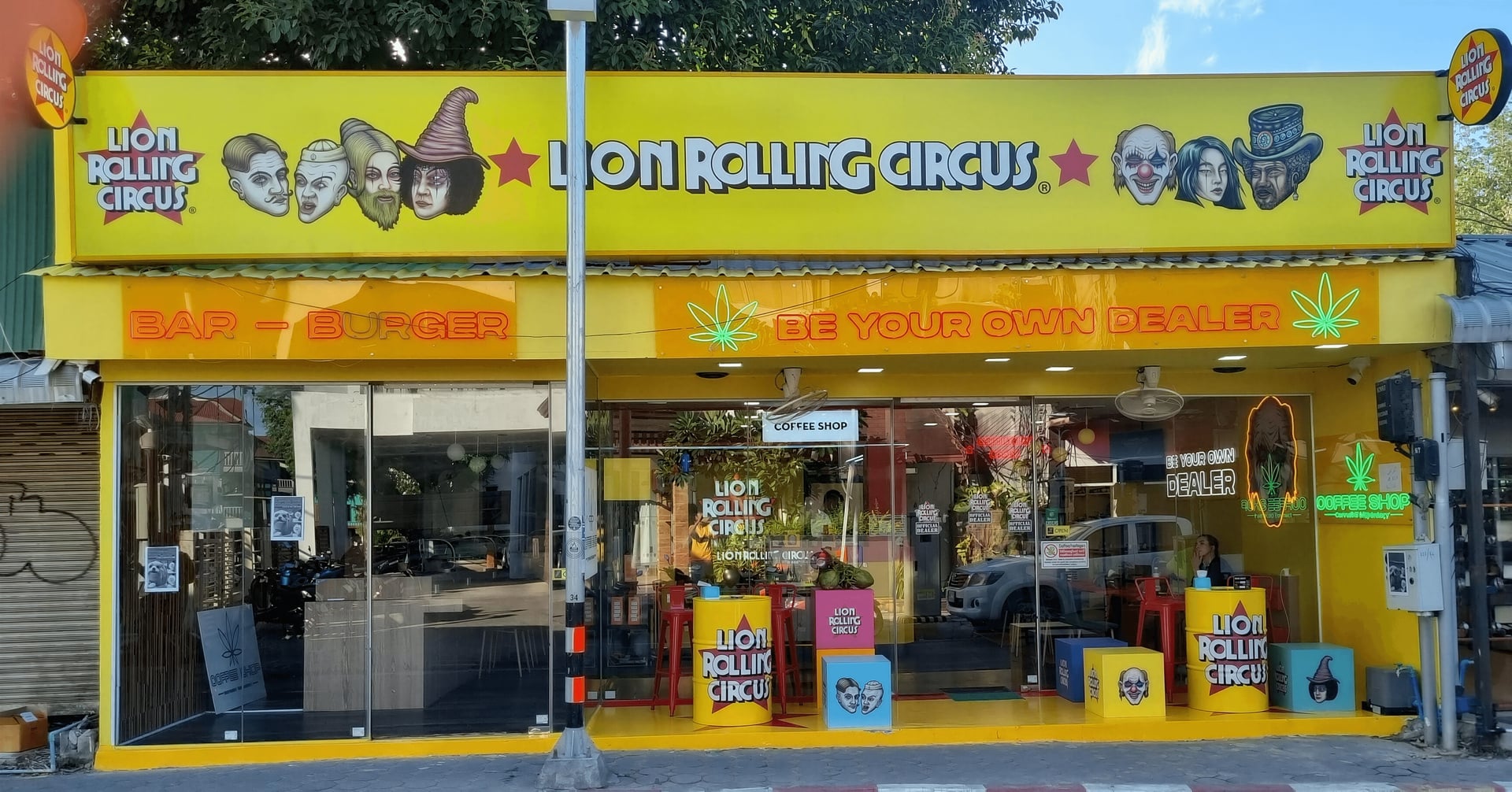 Lion Rolling Circus