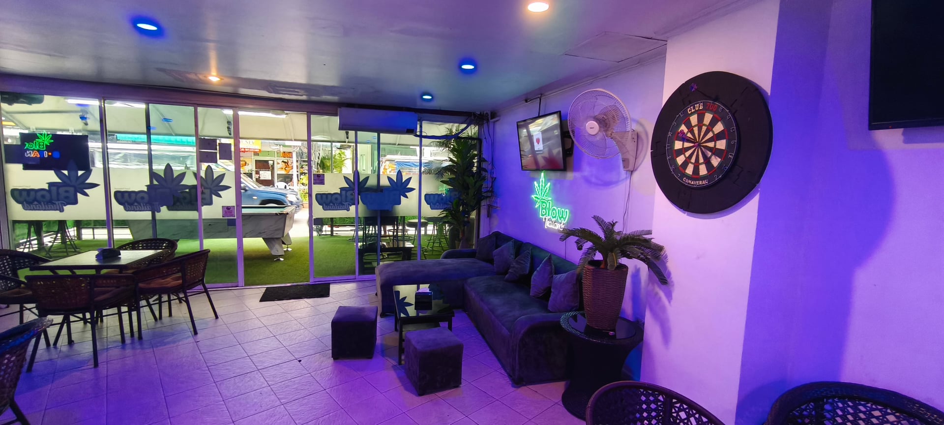 Blow Cannabis Coffee Shop Lounge