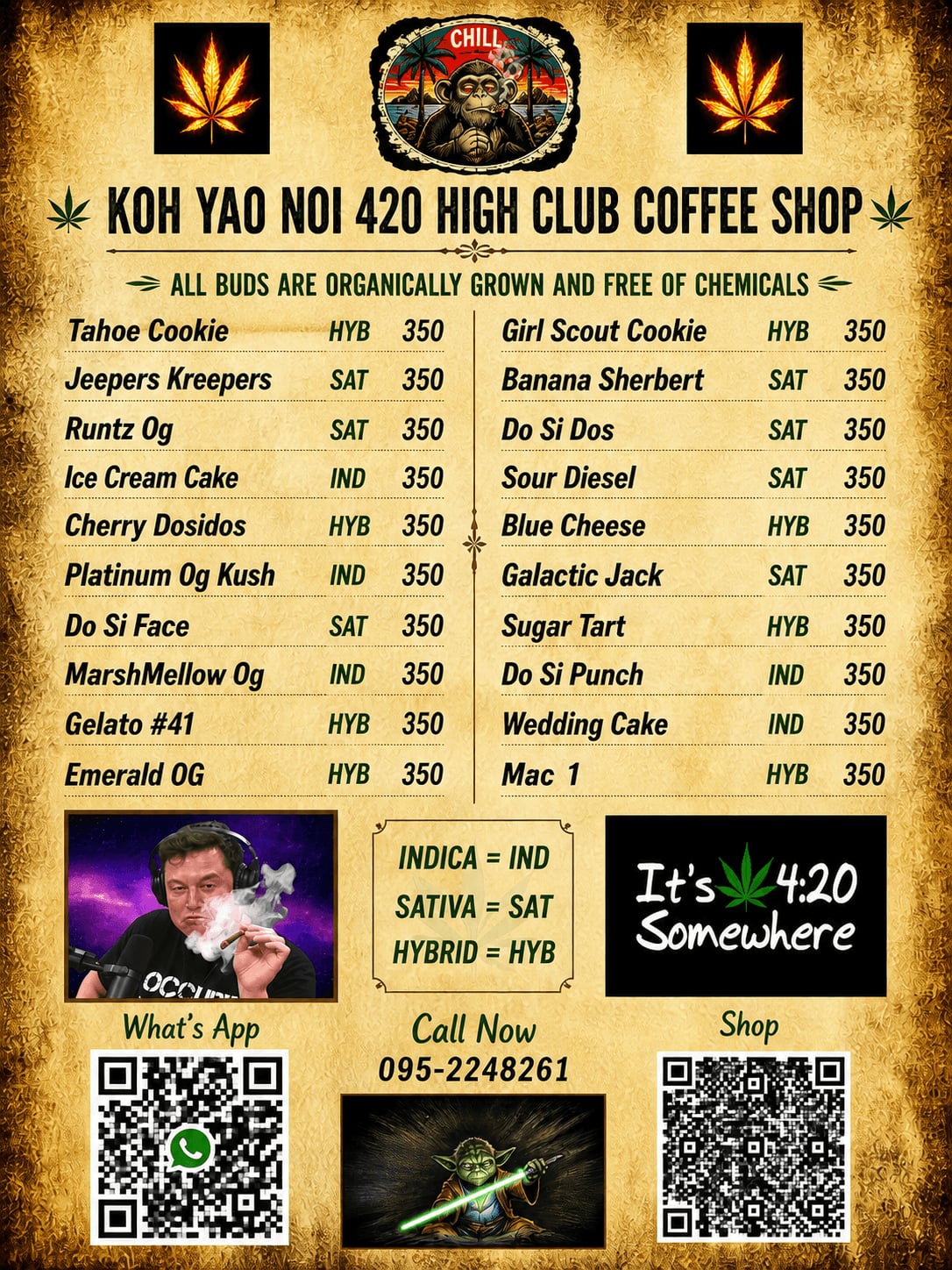 Koh Yao Noi 420 High Club Coffee