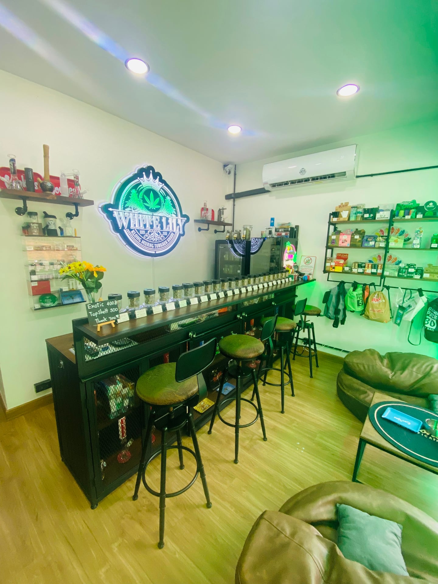 The Hidden Lounge By White Lily Cannabis And