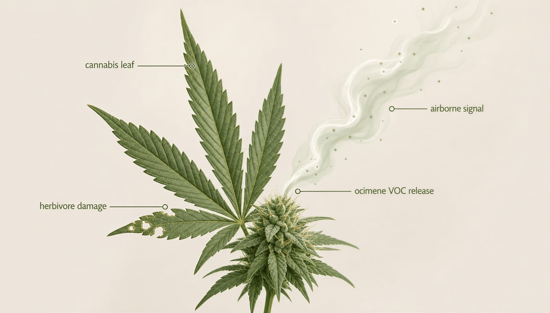 Cannabis中的Ocimene萜：异构体、香气与储存