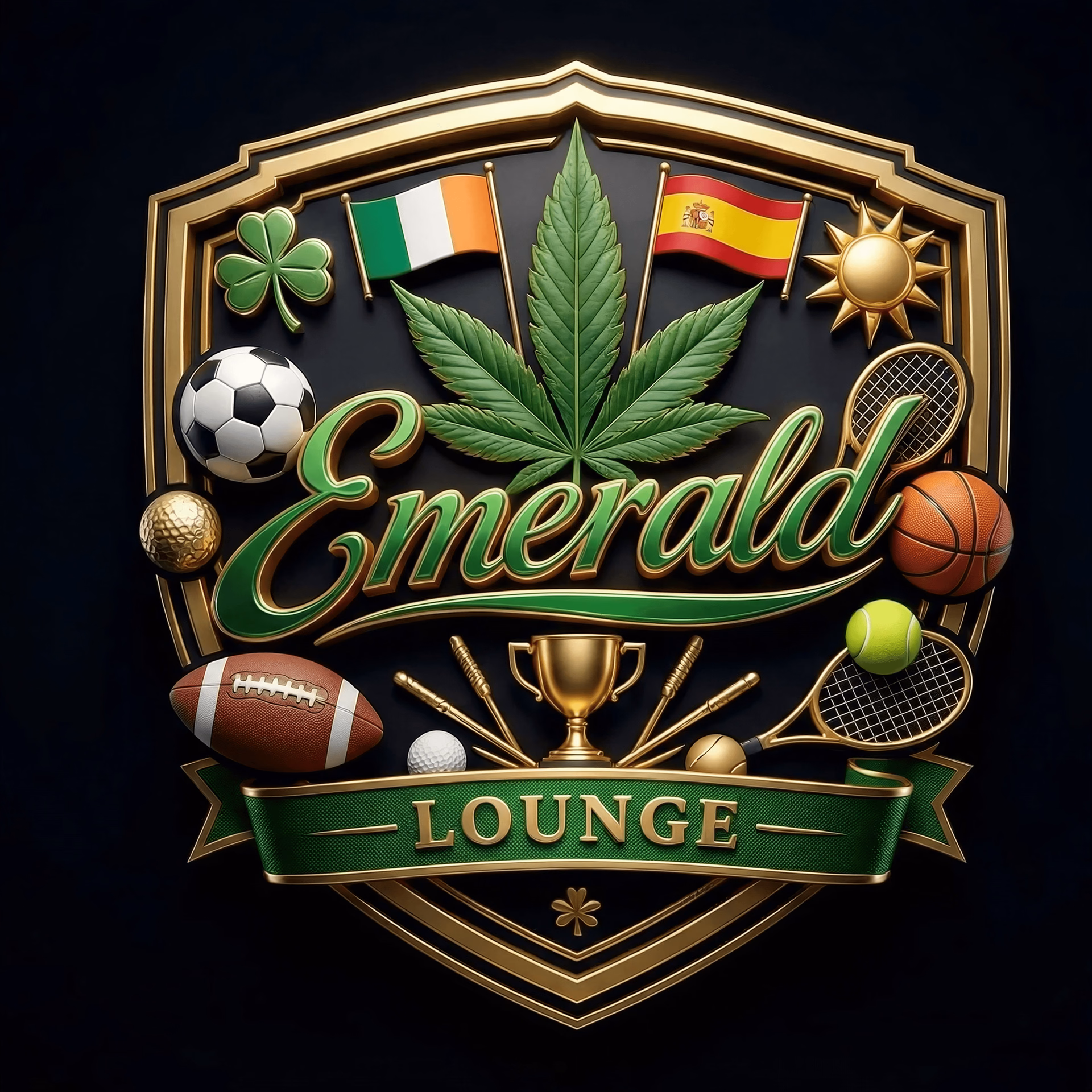 Каннабис-социальный клуб Emerald Lounge в Almoradí логотип