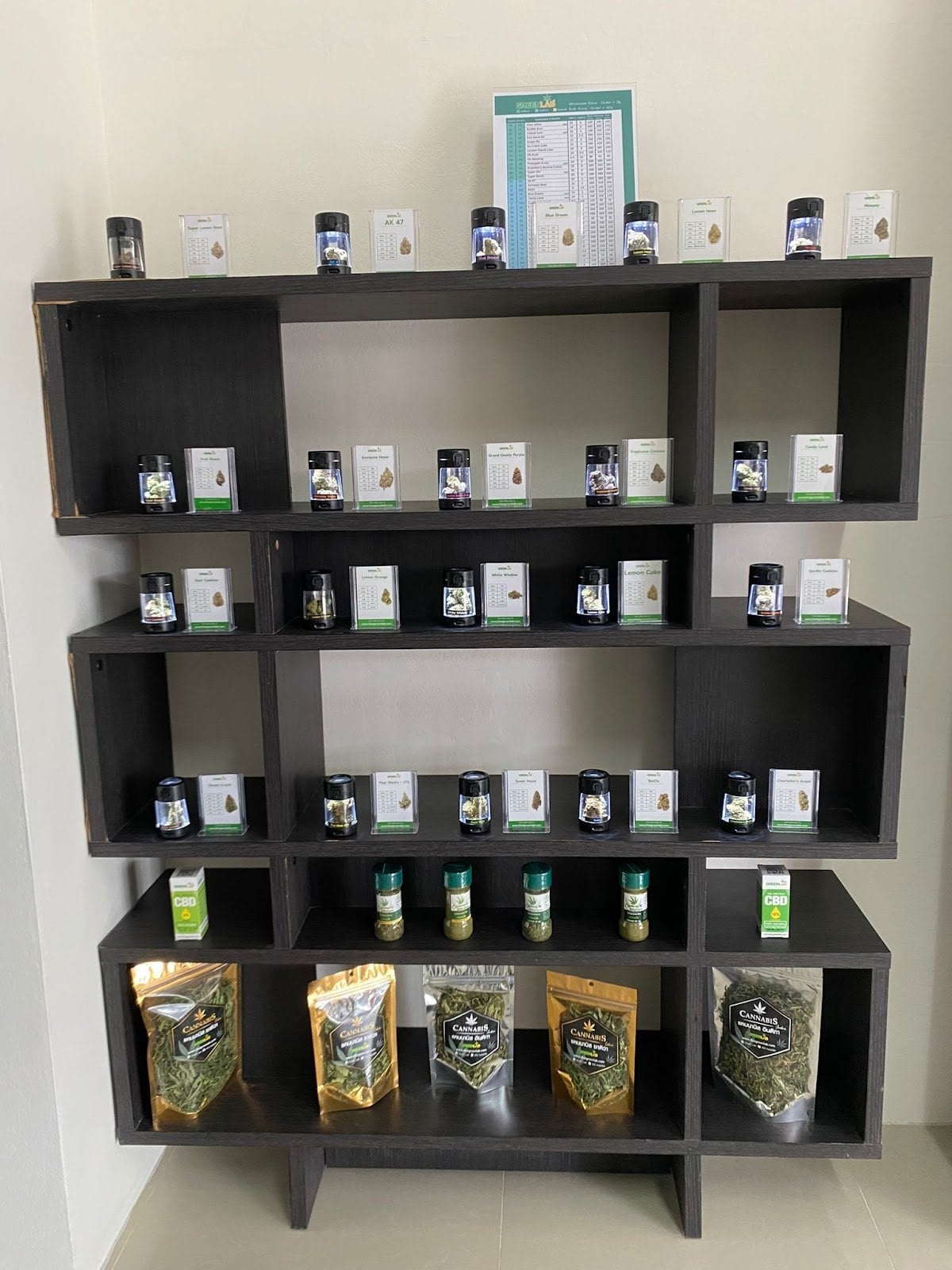 GreenLab Cannabis, Beer And Smoke Accessories Shop In Patong