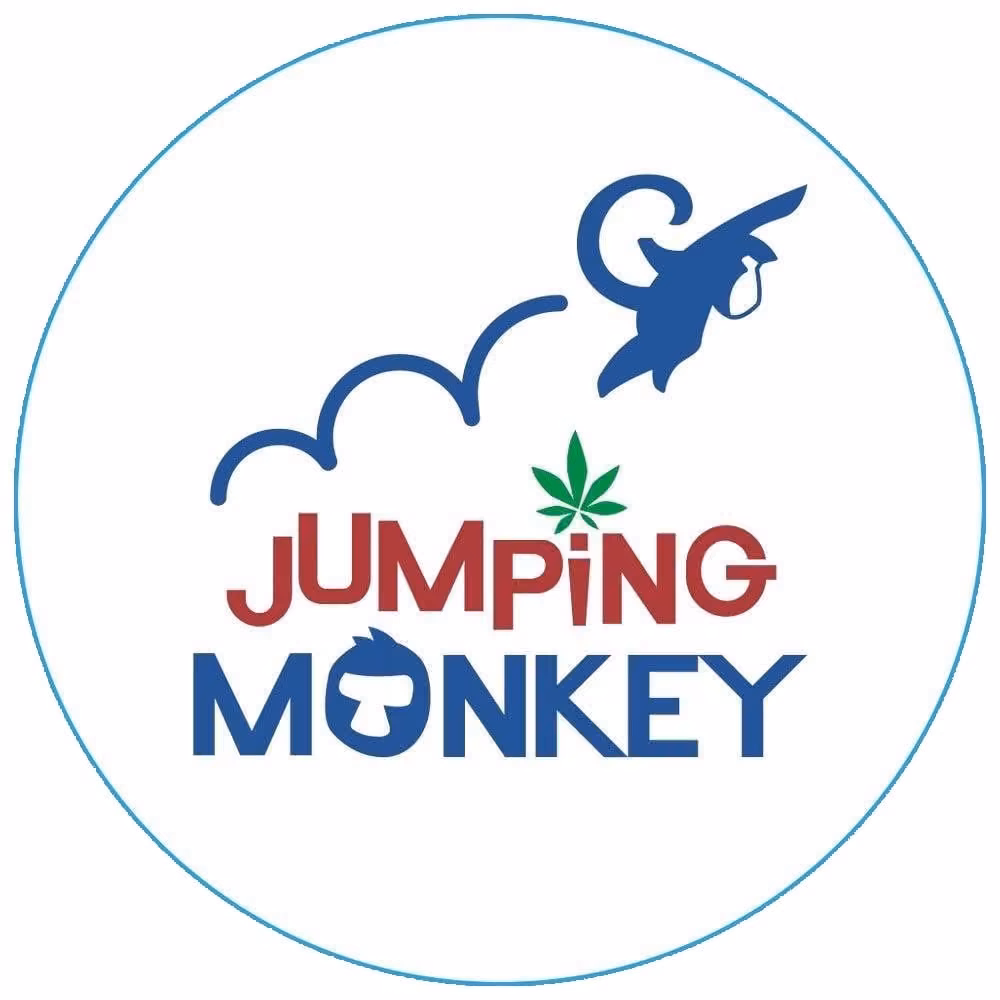 Chiang Mai में कैनबिस सोशल क्लब Jumping Monkey लोगो