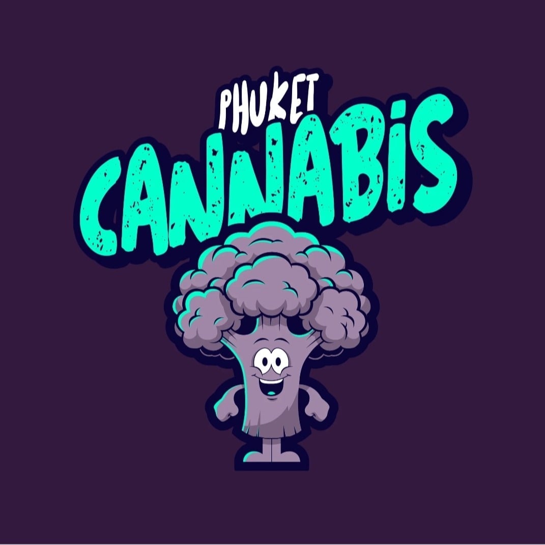 Phuket में कैनबिस सोशल क्लब Phuket Cannabis Lounge लोगो