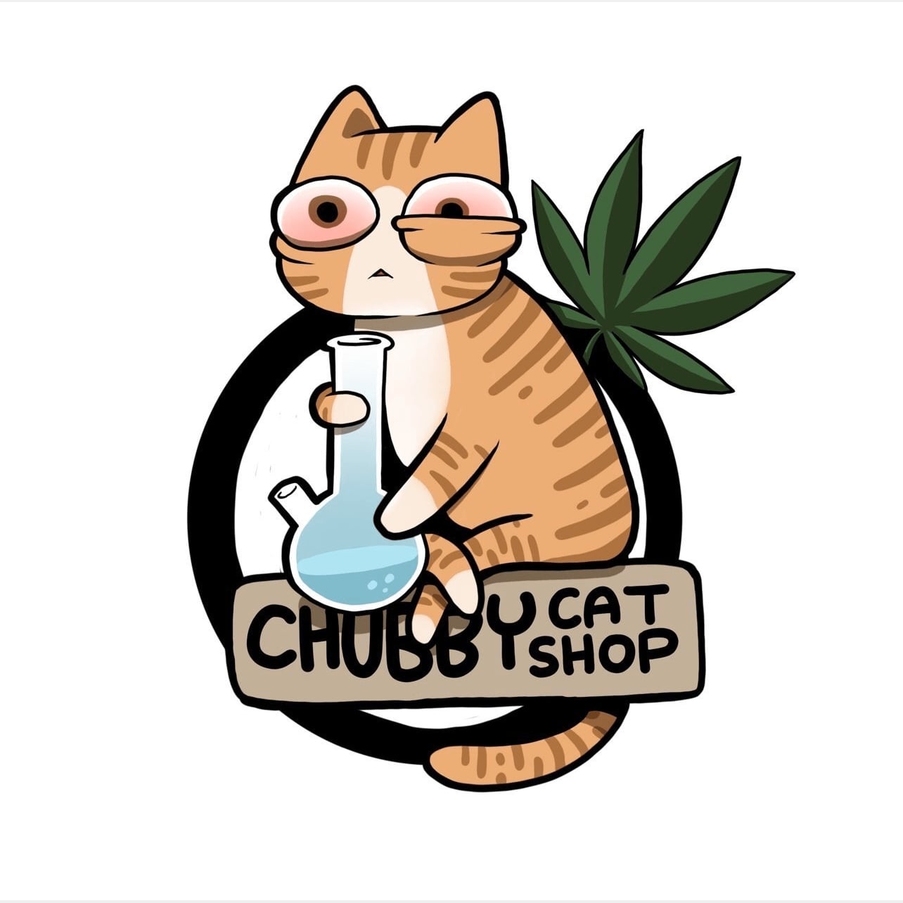 Chubby Cat Bang Rak logo