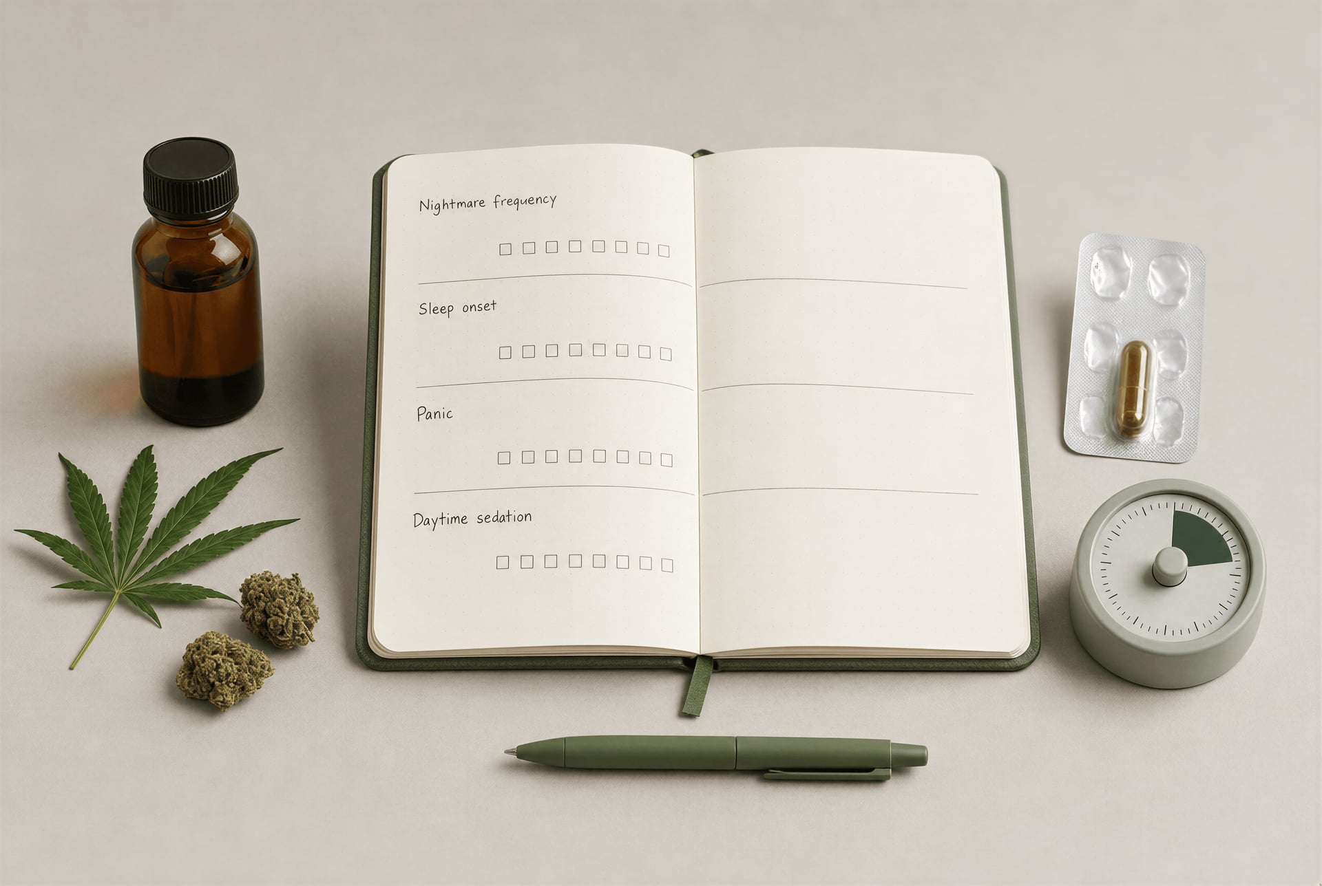 Cannabis und PTBS: THC, CBD, CBN, Evidenzüberblick