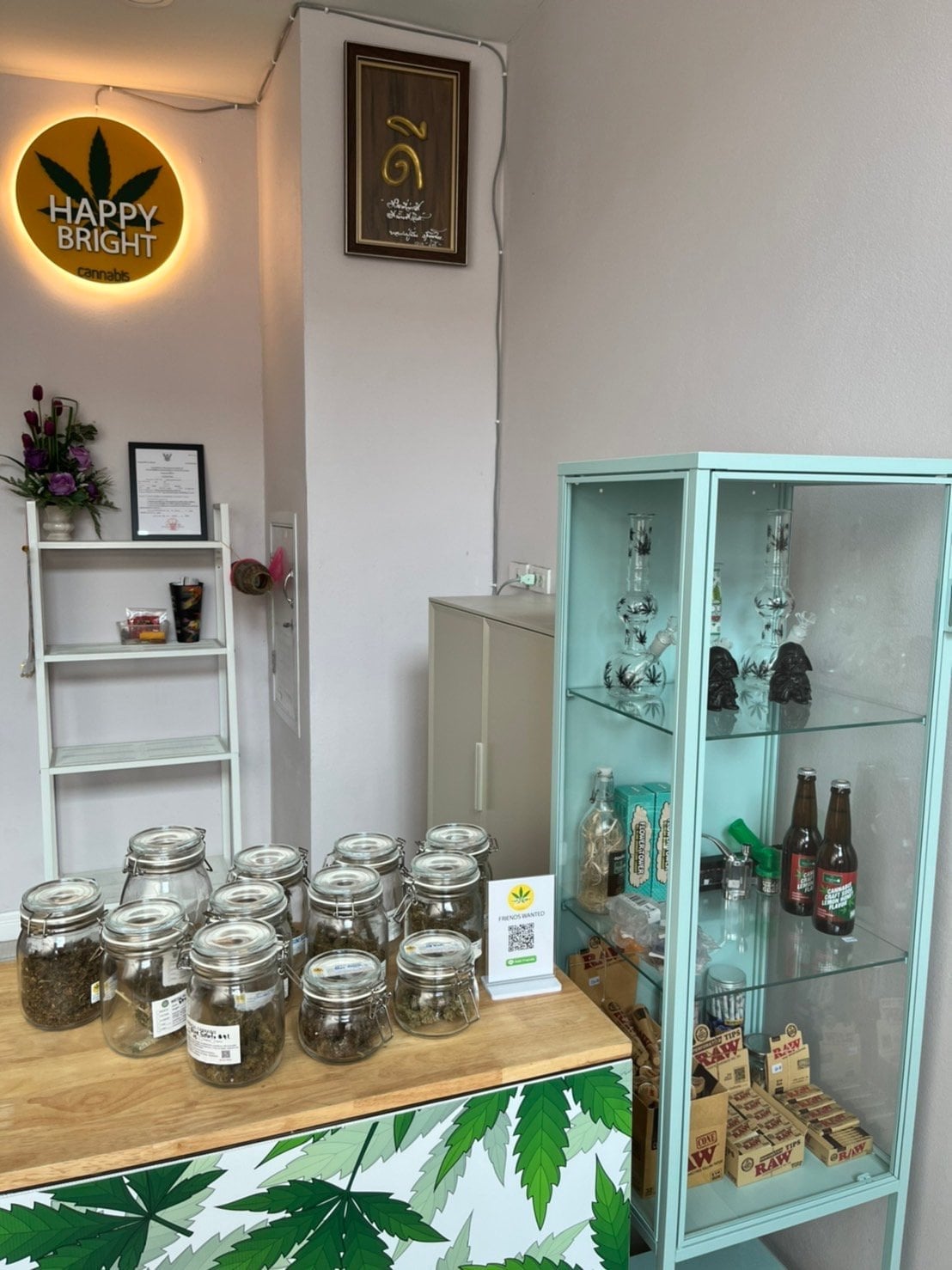 Happy Bright Cannabis By