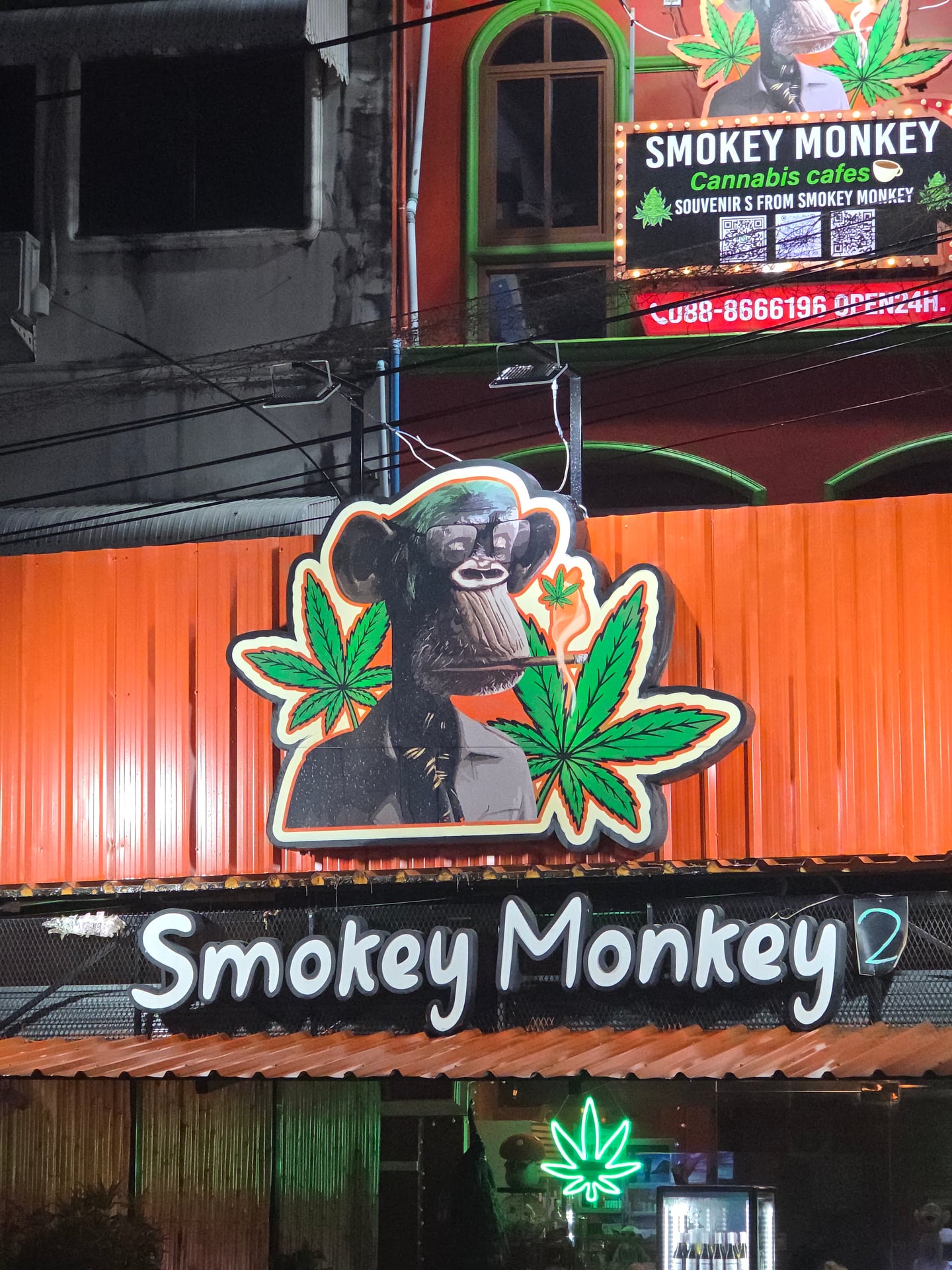 Pinki Monkey Cannabis Coffee Shop - Beach Road
