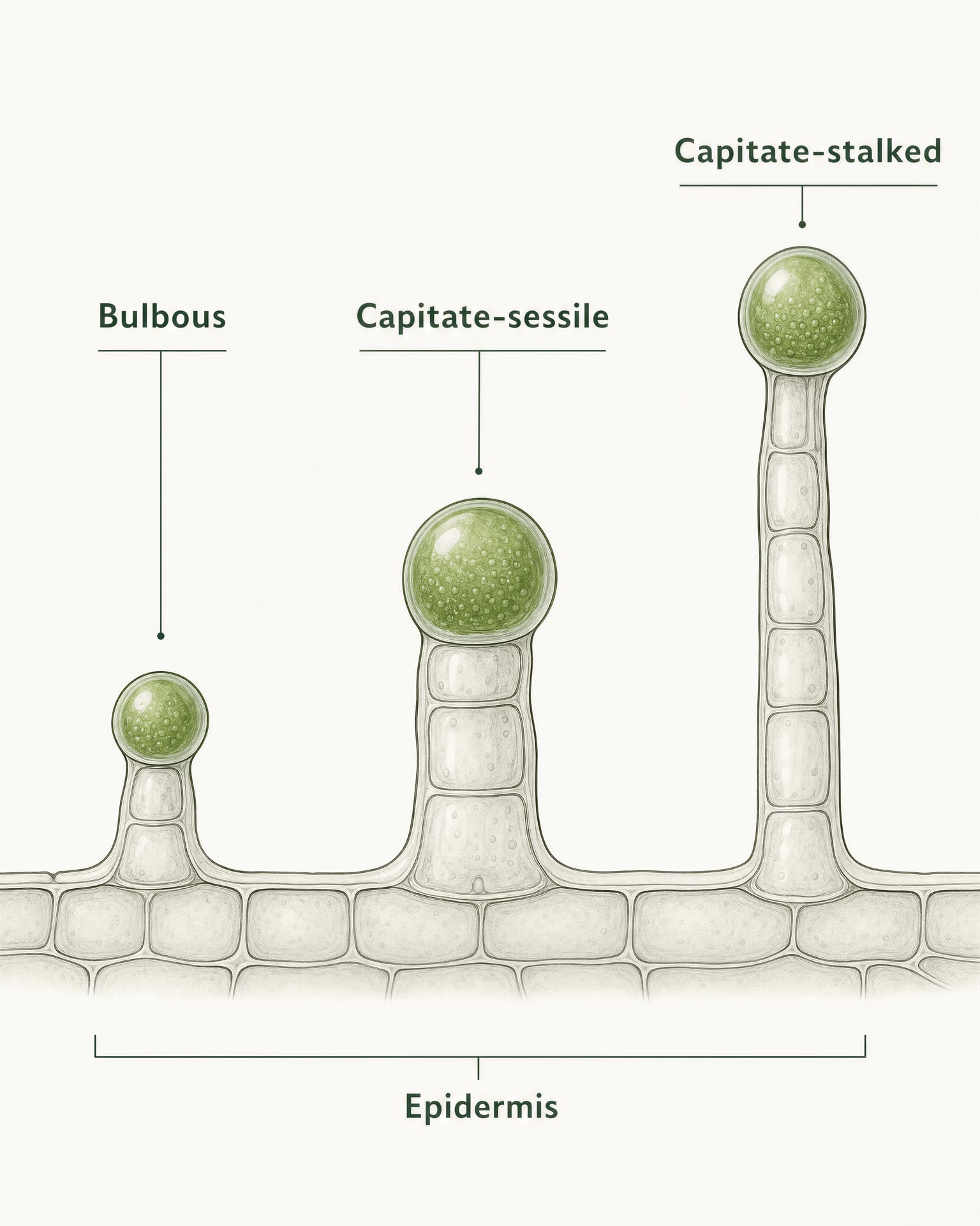 Cannabis-Trichome: Typen, Anatomie, Reifeleitfaden