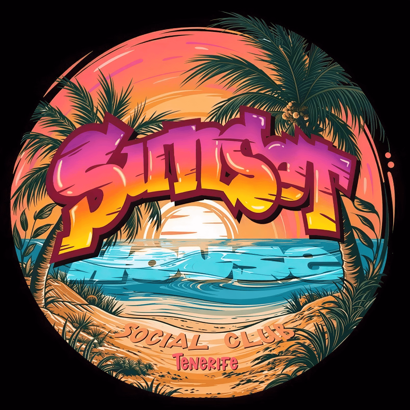 Sunset House Social Club Tenerife logo