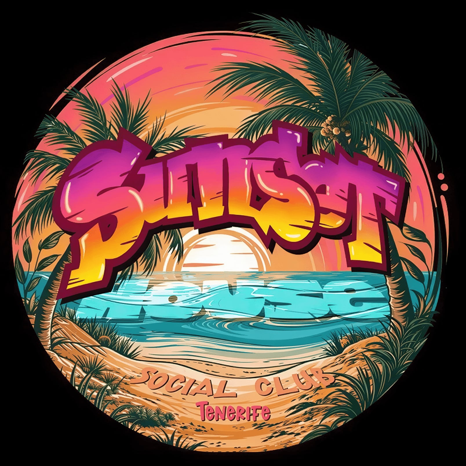 Sunset House Social Club Tenerife logo