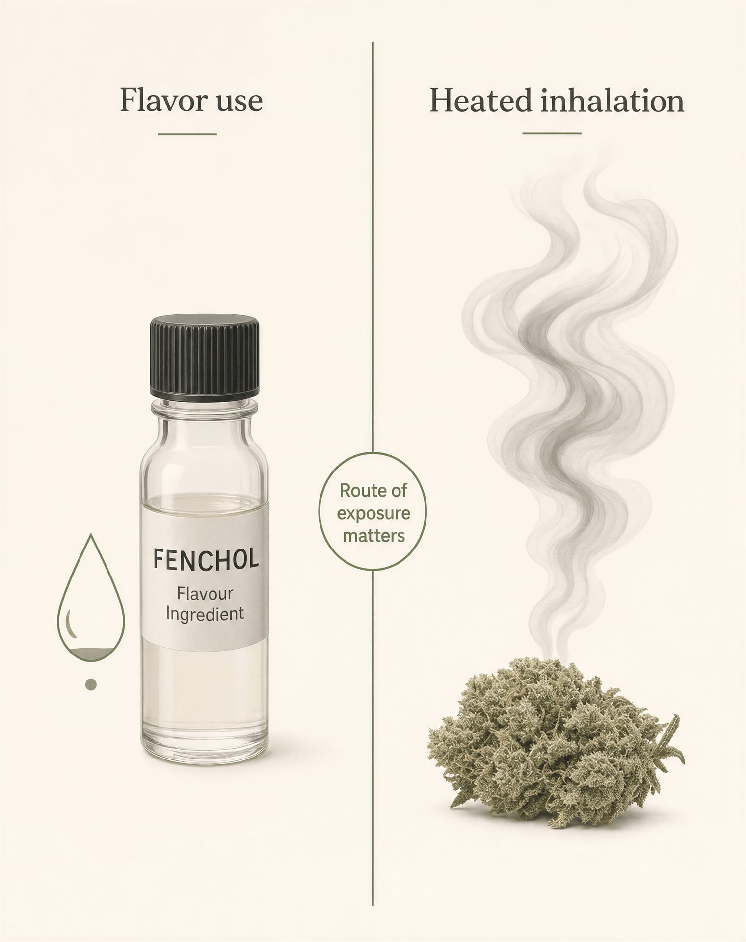 Fenchol en cannabis: aroma, efectos y evidencia