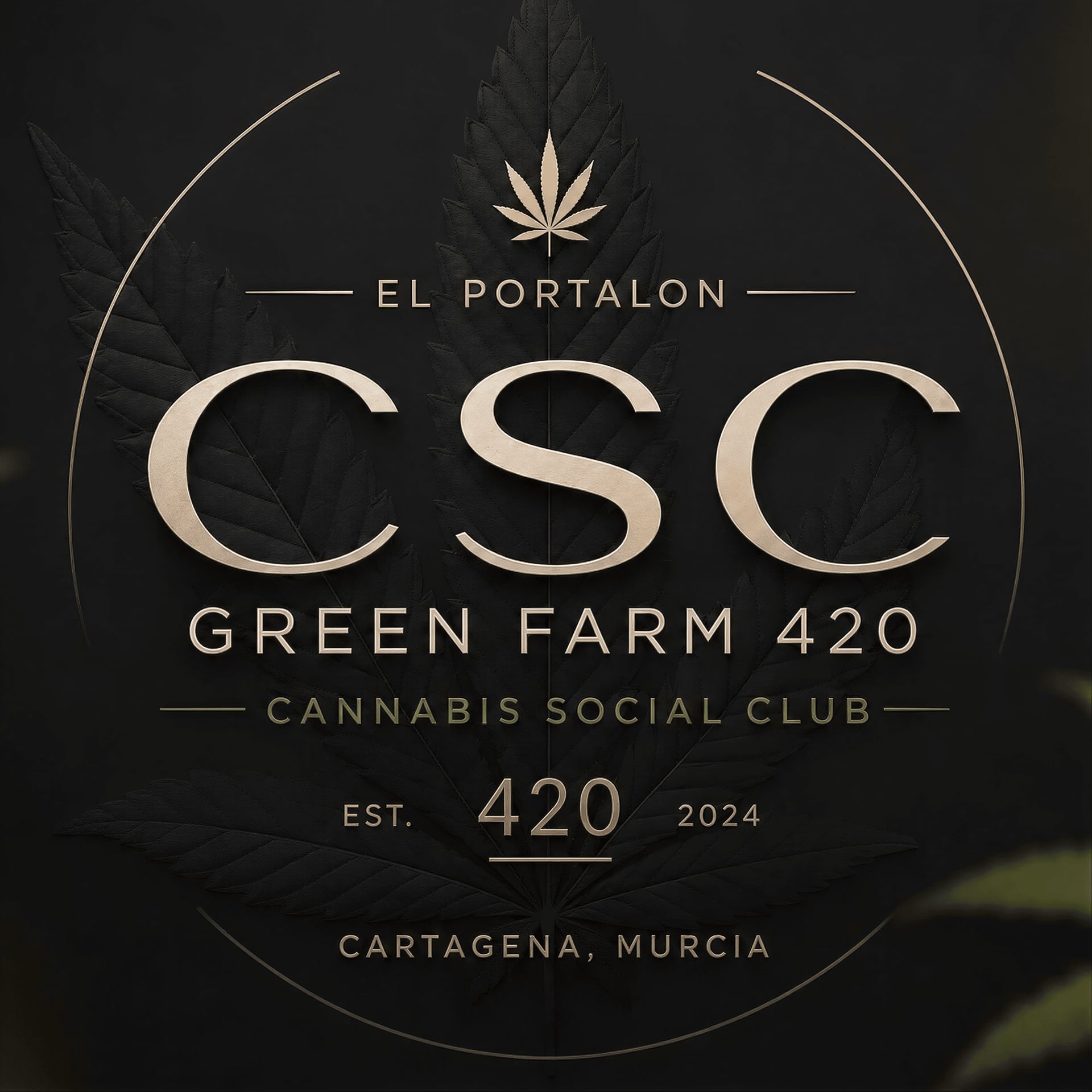 CSC Green Farm 420 logo