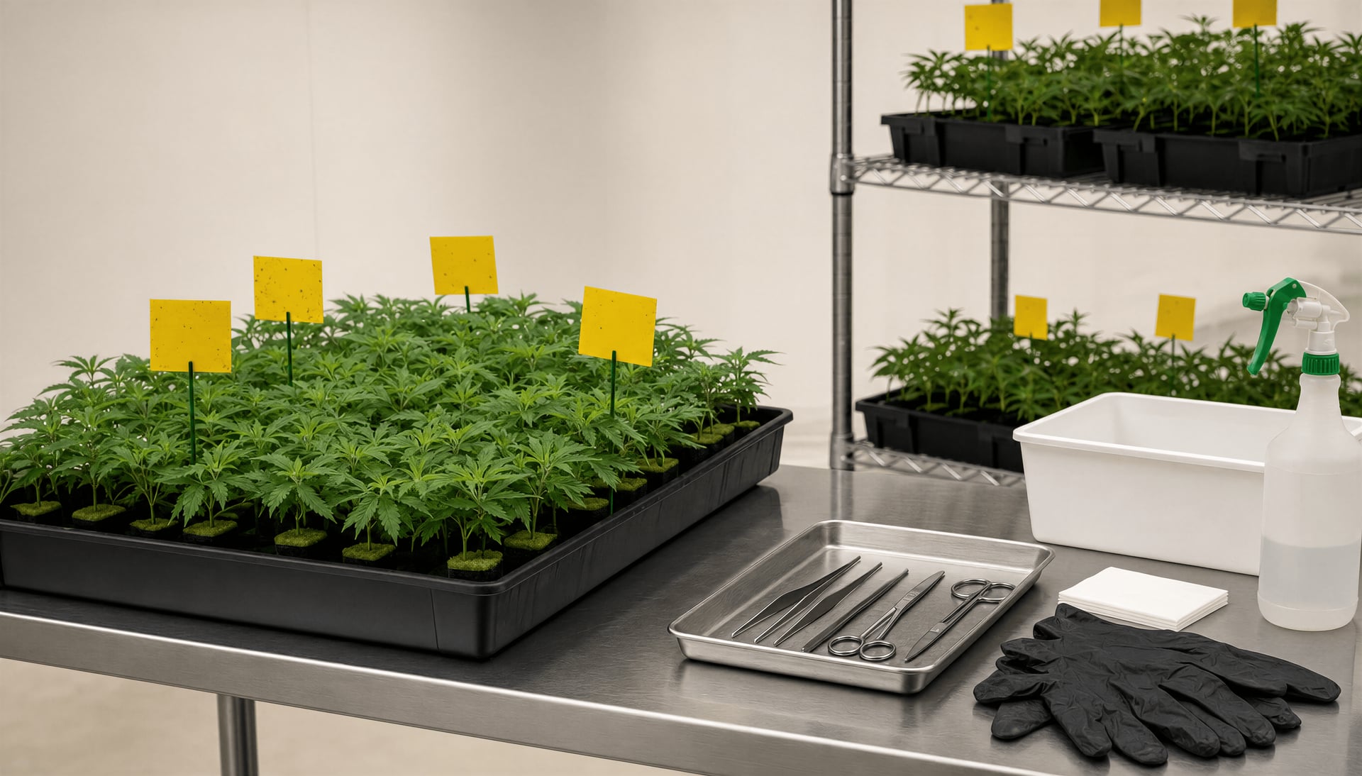 cannabis kártevő- és betegséggazdálkodás IPM útmutató
