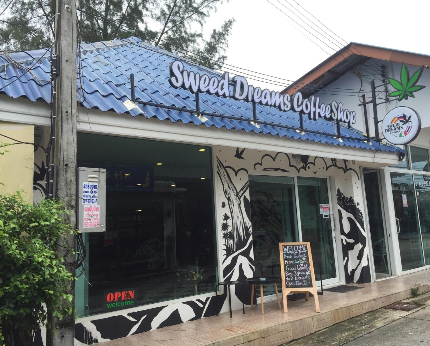 Sweed Dreams Thai Coffeeshop Laguna