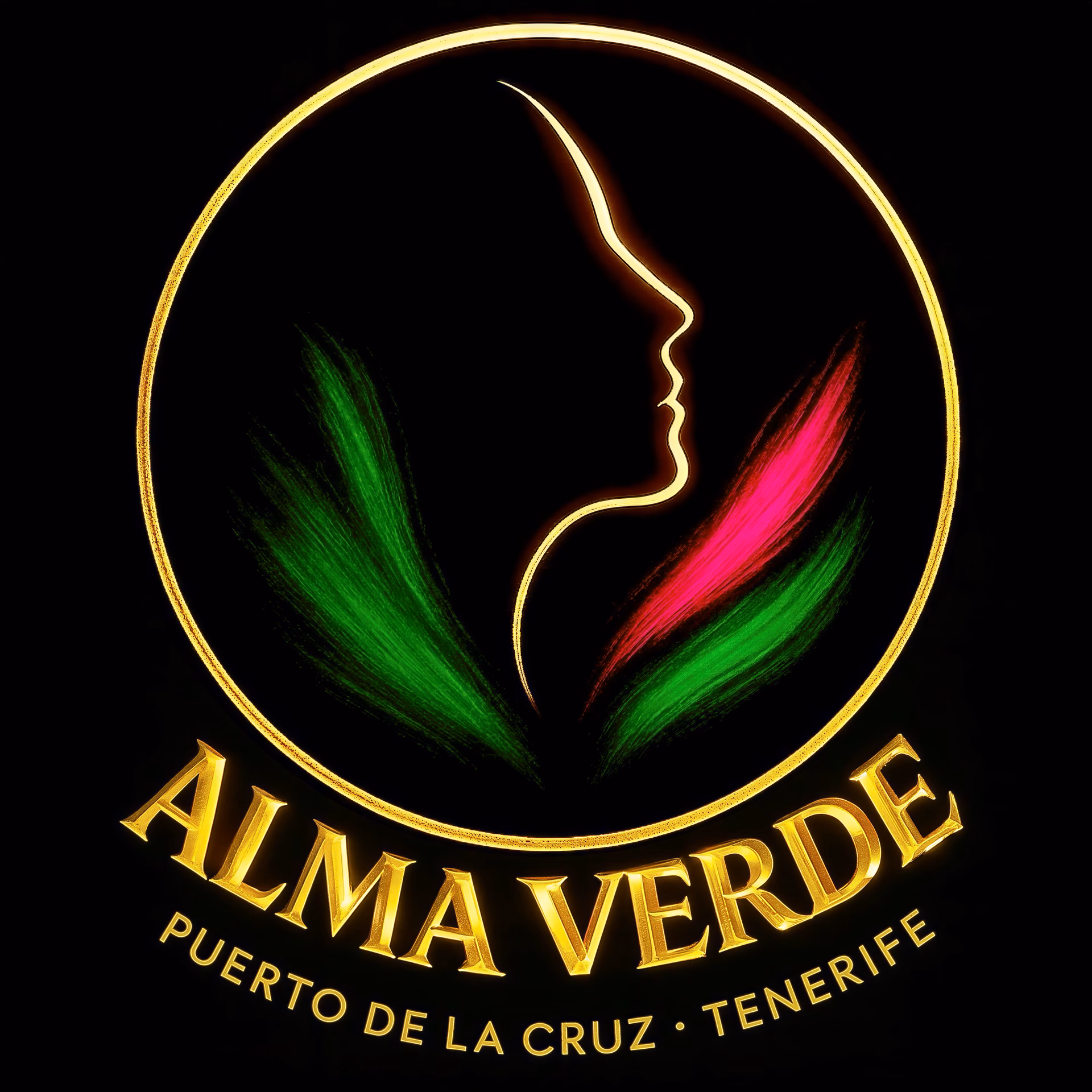 نادي القنب الاجتماعي Alma Verde CSC 420 في Puerto de la Cruz شعار