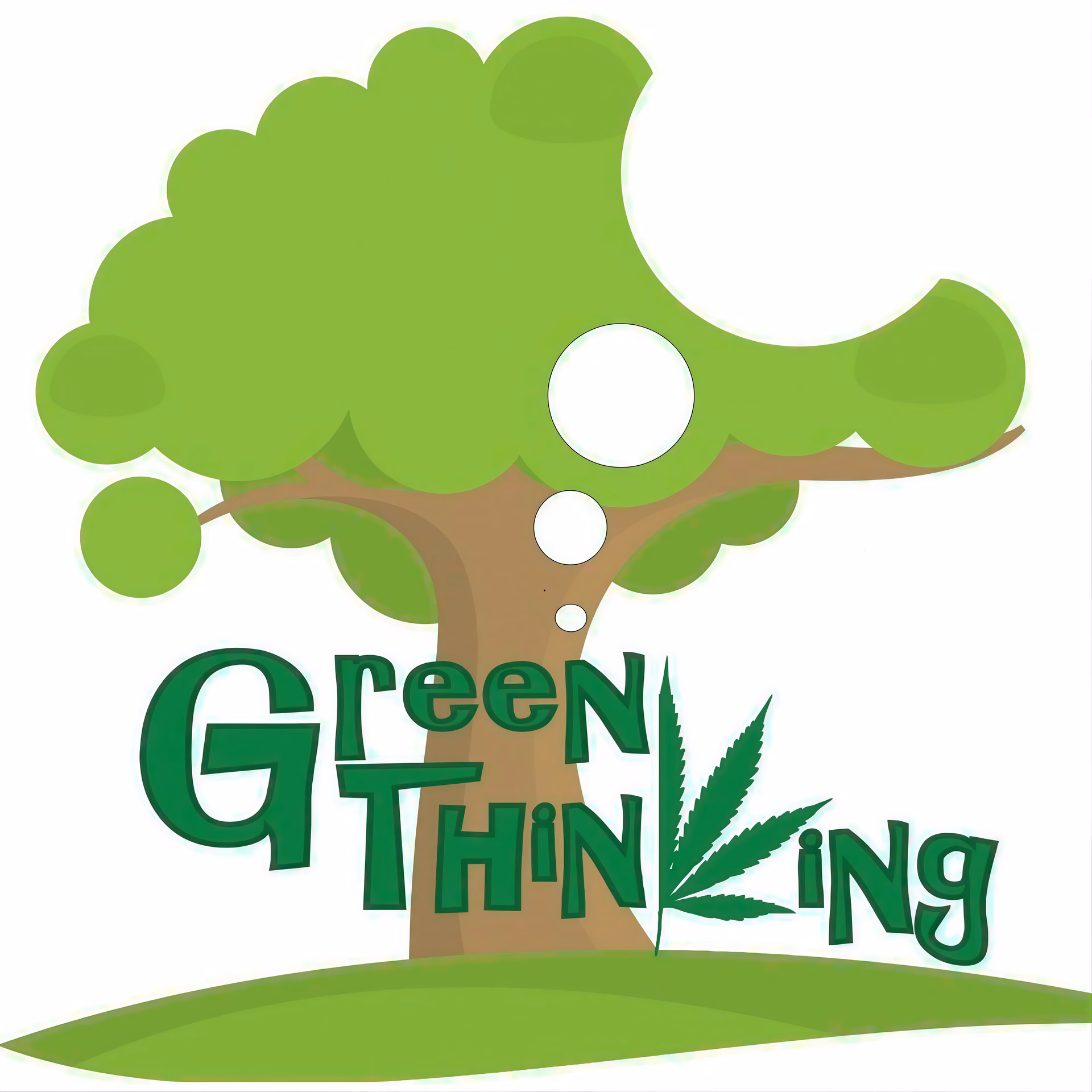نادي القنب الاجتماعي Green Thinking في Corralejo شعار