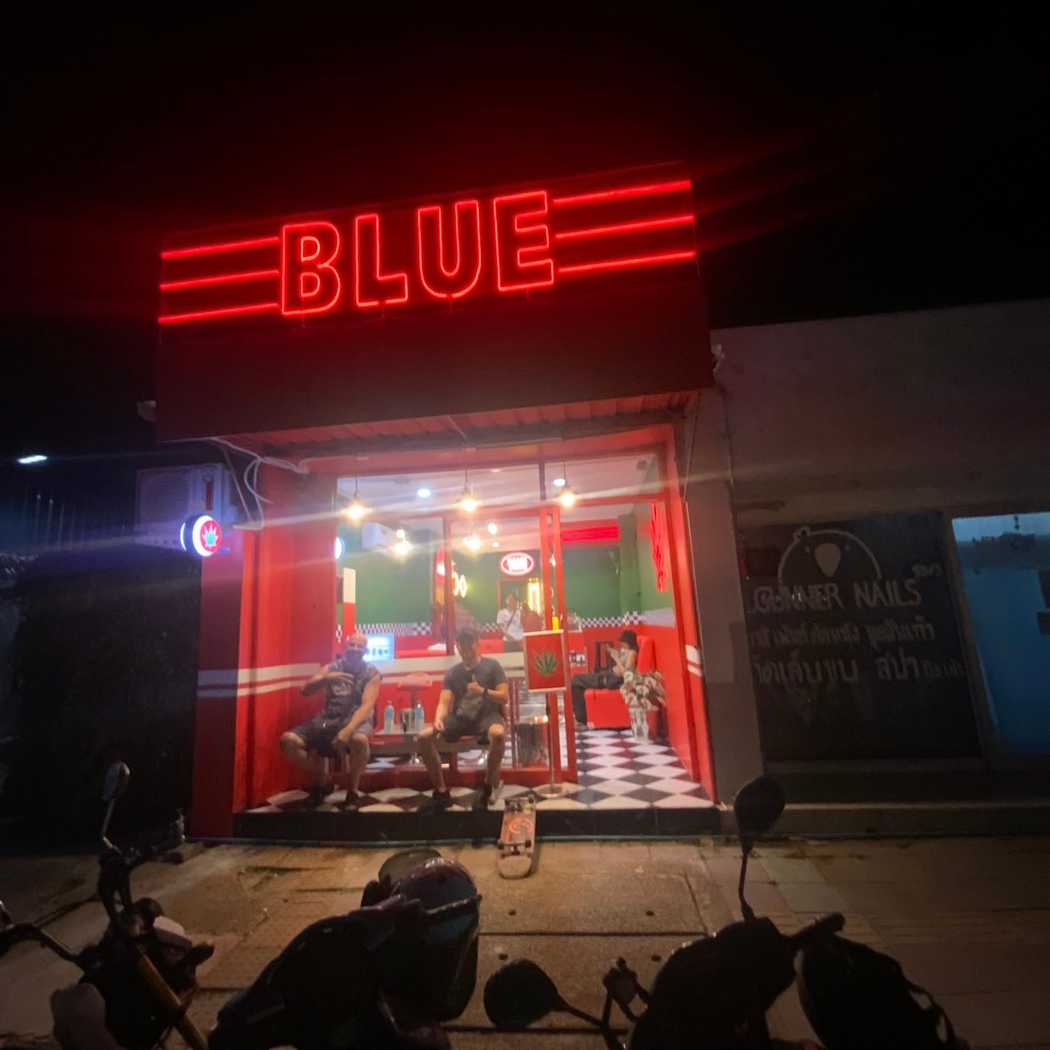 Blue