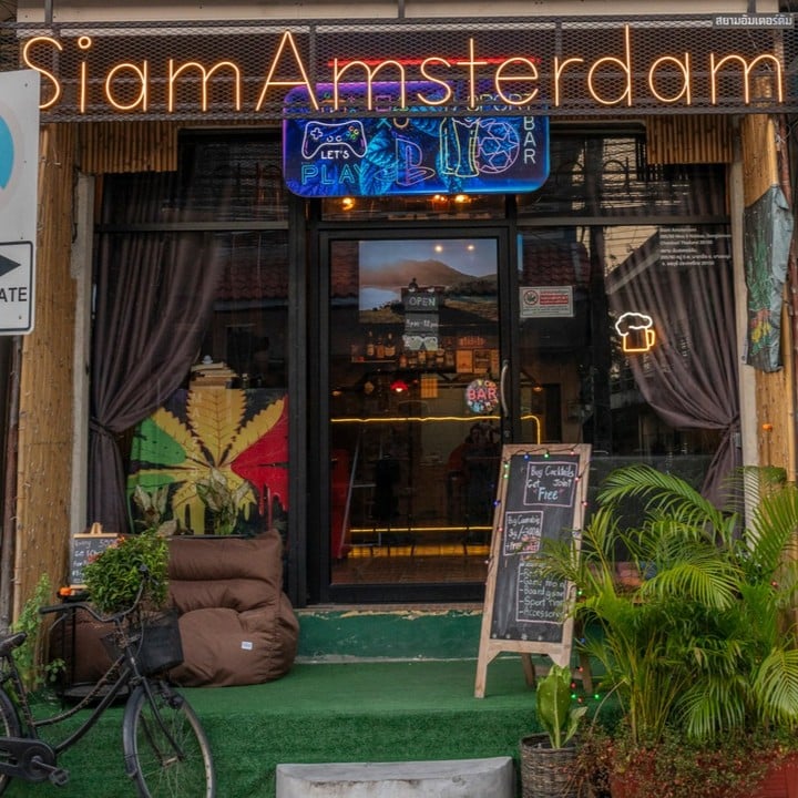 Siam Amsterdam Weed Cannabis Store Draft Beer