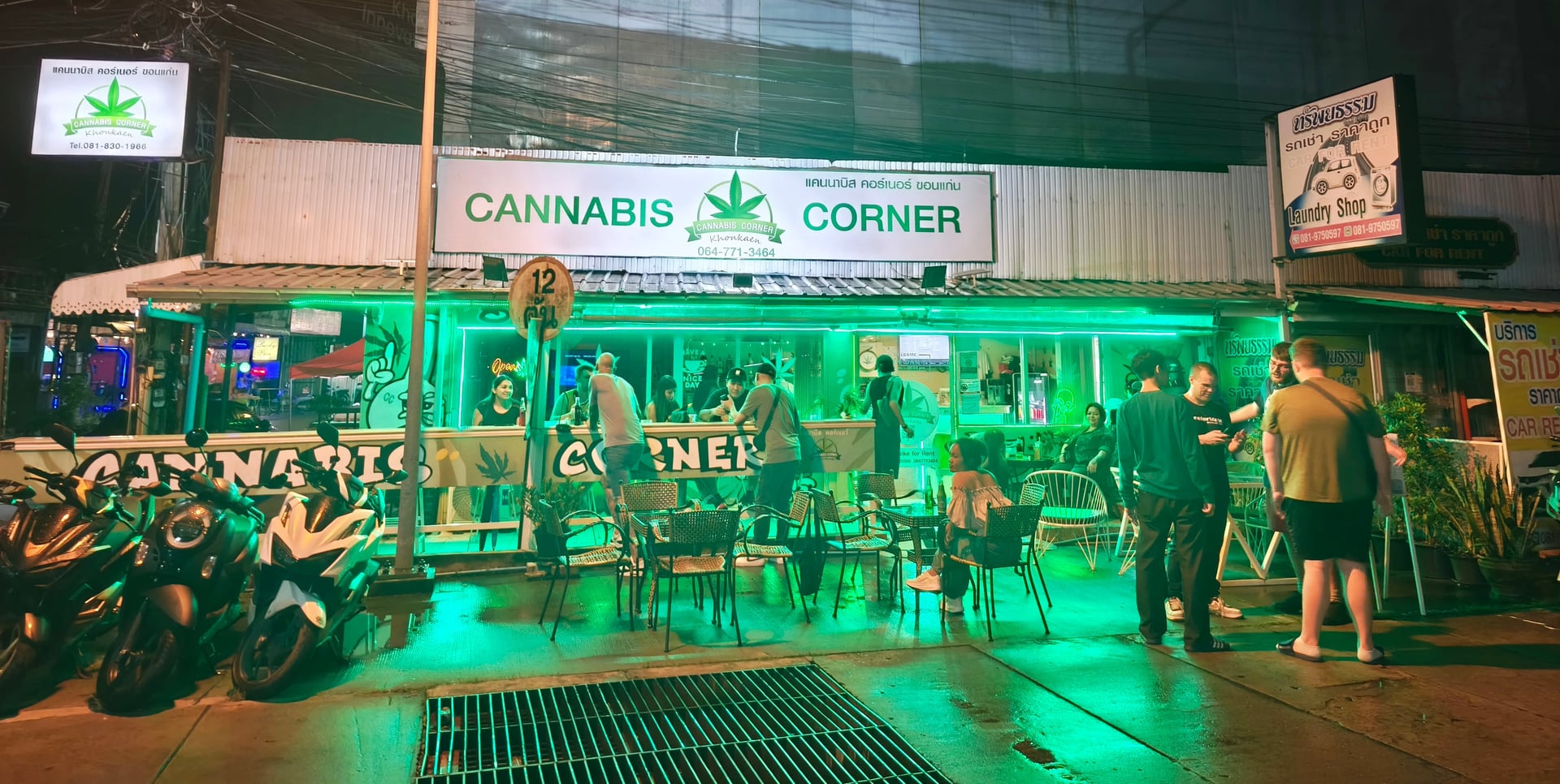 Cannabis Corner Khonkaen & Moterbike For Rent