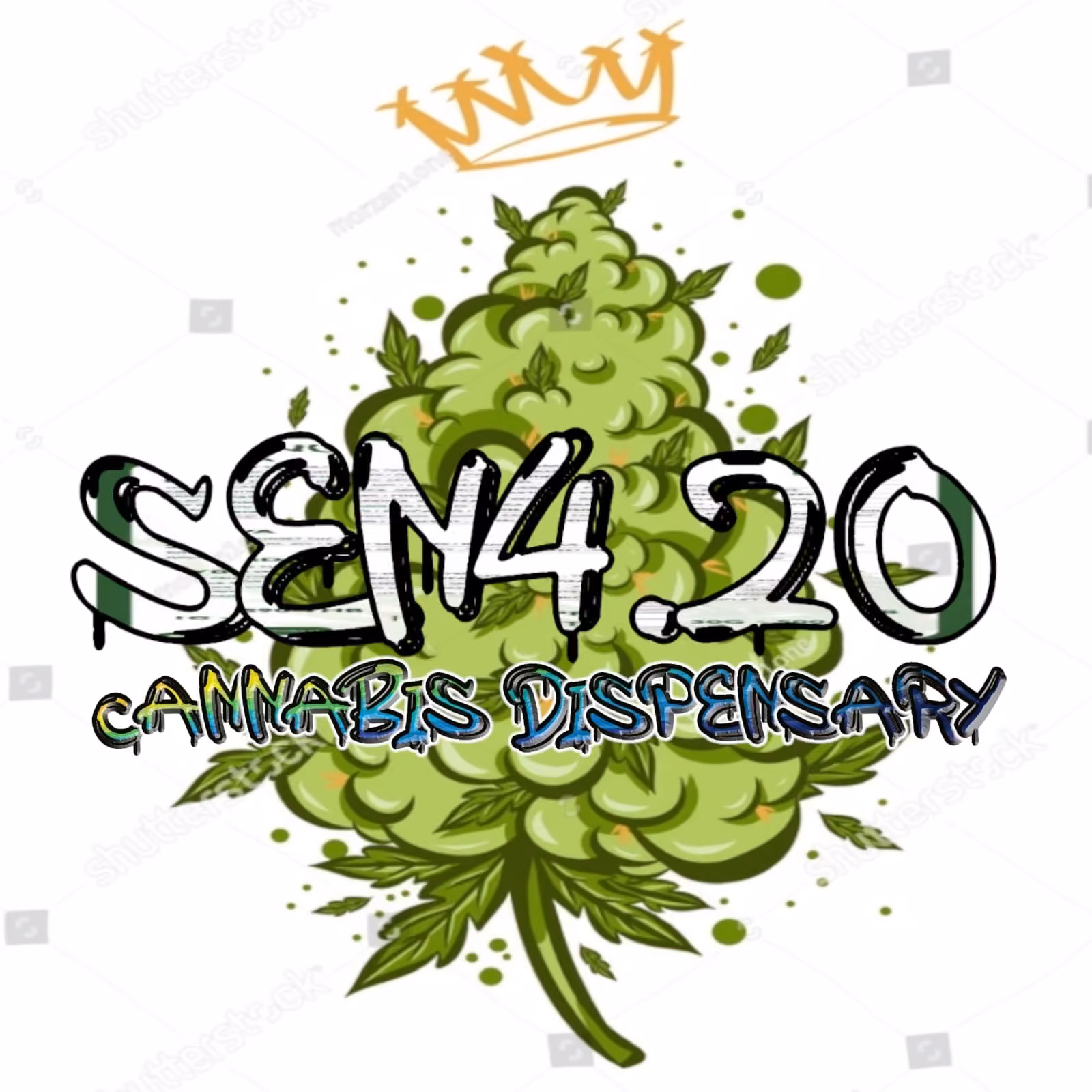 Nang Rong의 대마 소셜 클럽 Sen4.20 로고