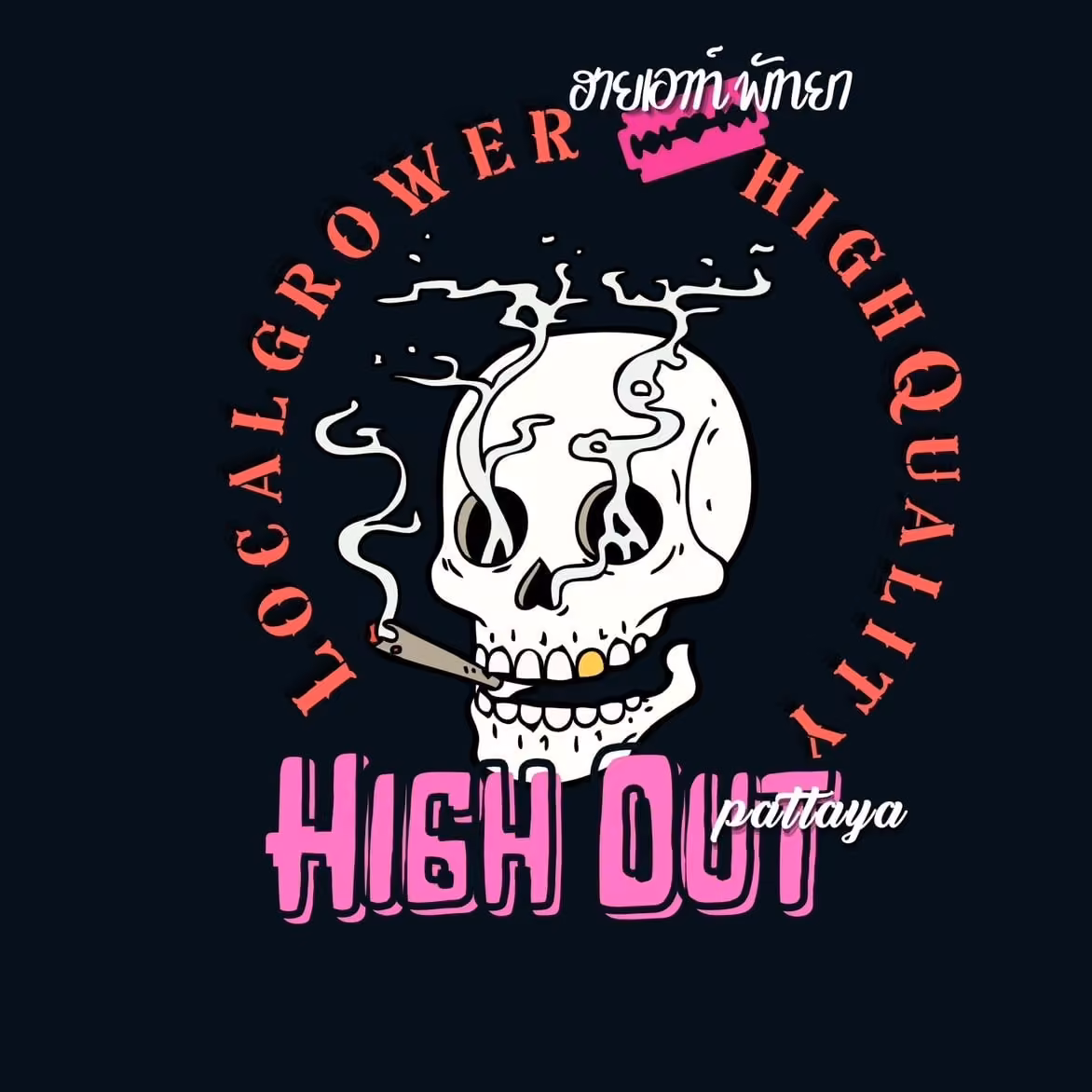 Cannabis Social Club High Out Pattaya logo