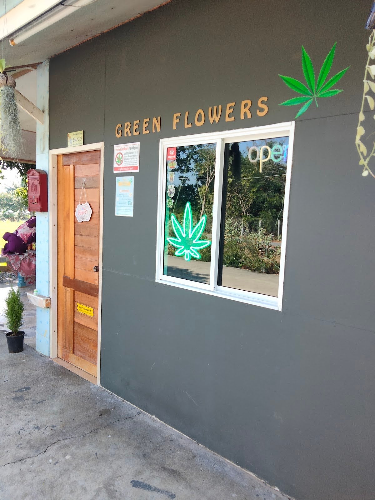 Green Flowers