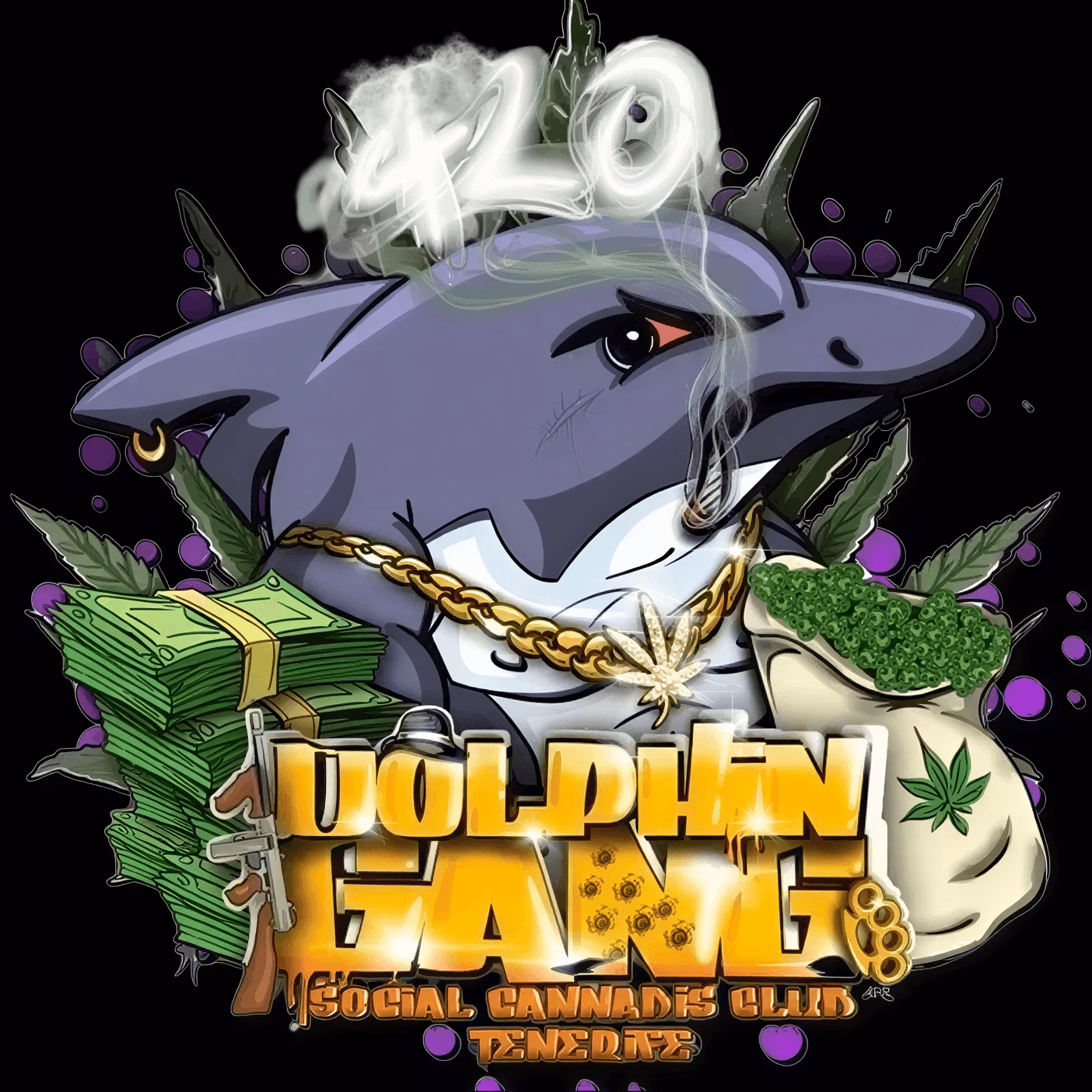 Dolphin Gang Social Club logo