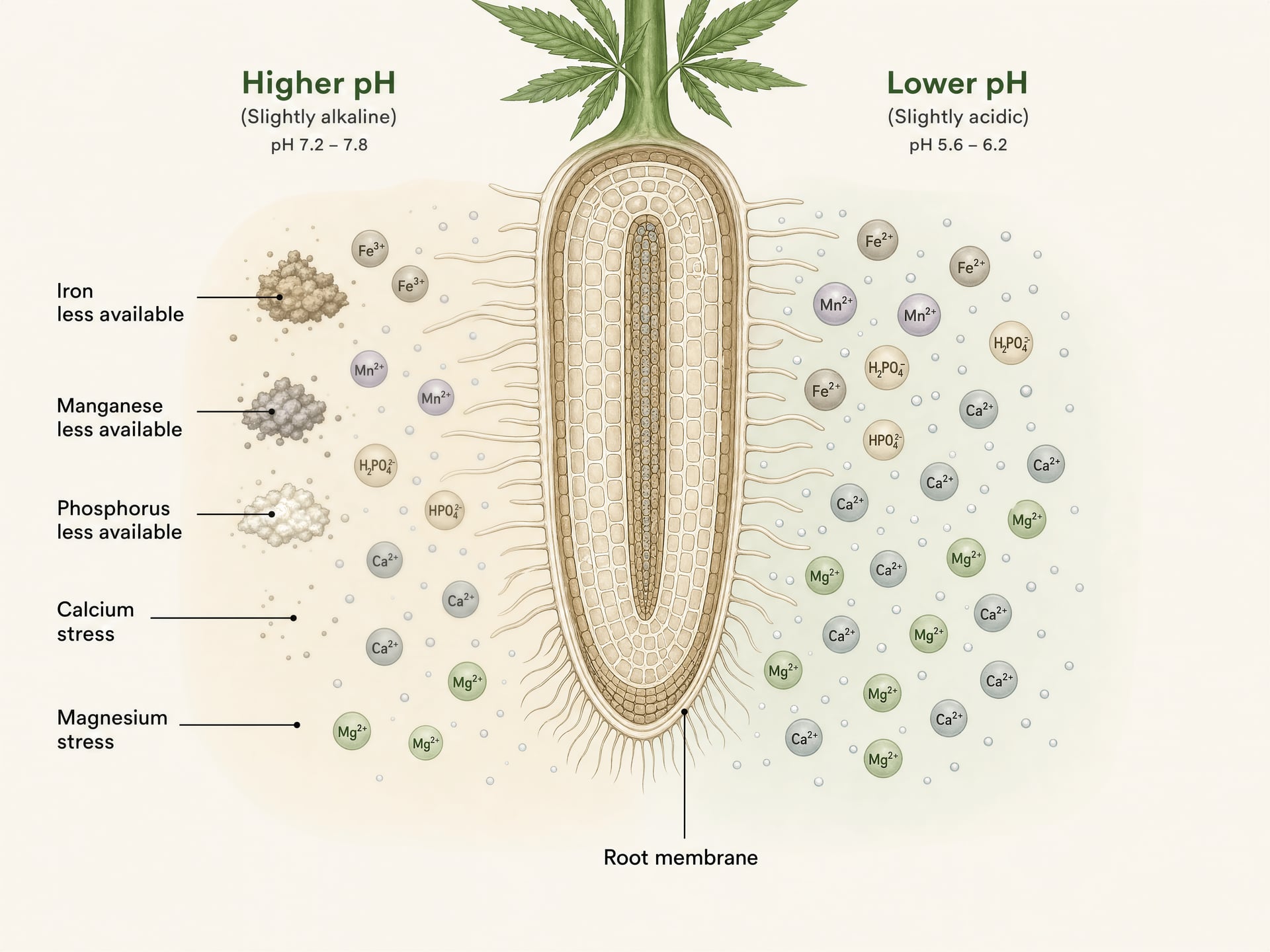 pH и EC cannabis: диапазоны, дрейф, блокировка усвоения, способы устранения