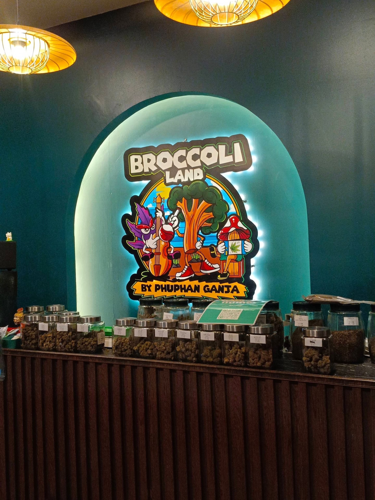 Broccoli Land - 1 By Phuphan Ganja