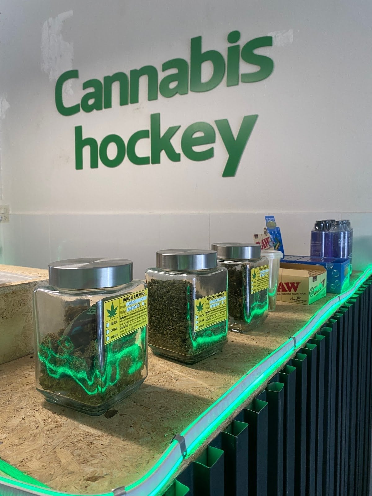 Cannabis Hockey On Nut