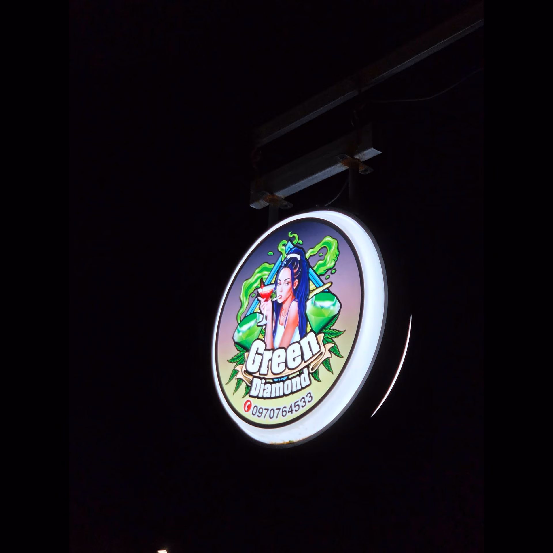 Cannabis Social Club Green Diamond Cannabis logo