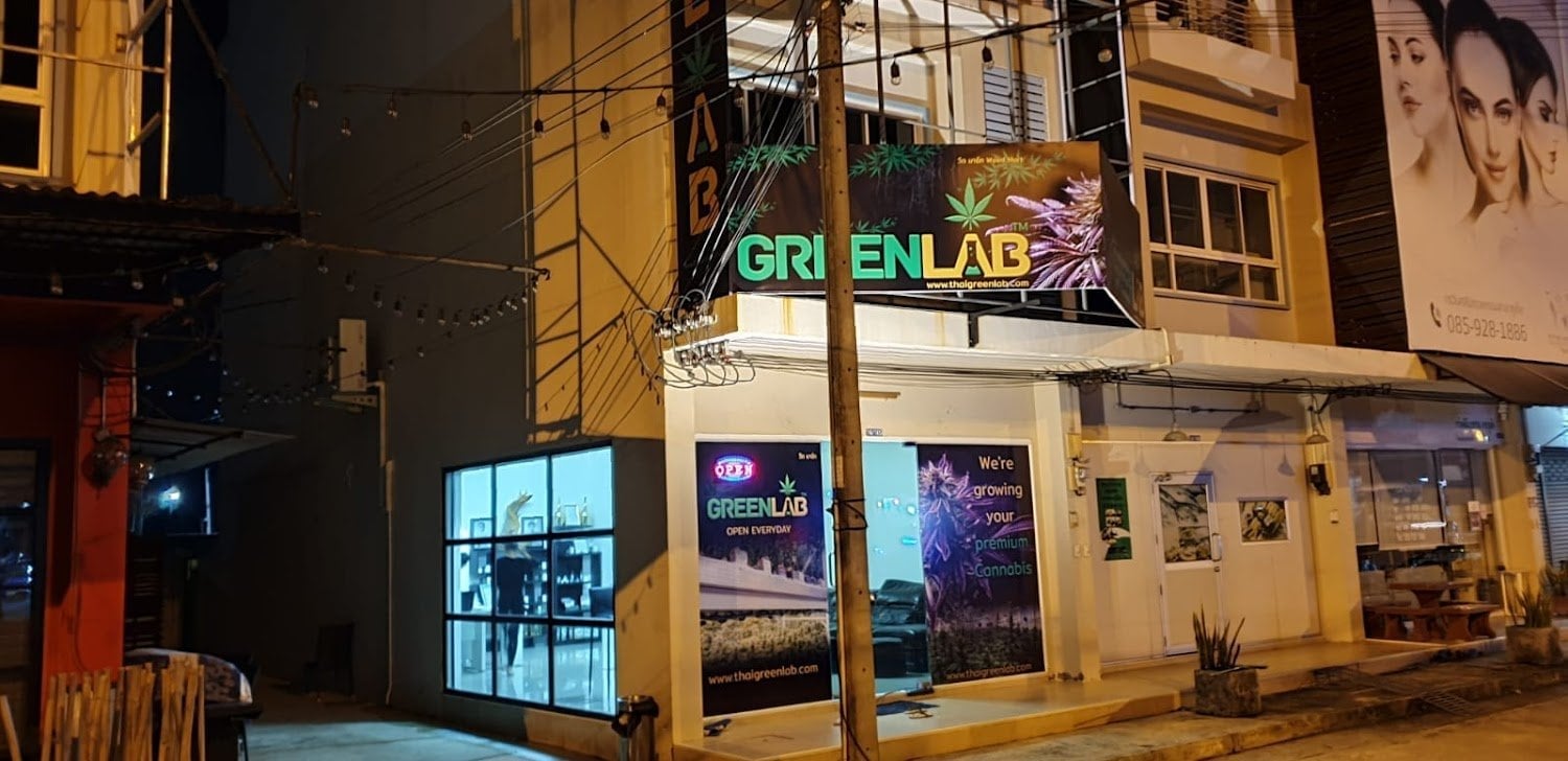 GreenLab Cannabis, Beer And Smoke Accessories Shop In Patong