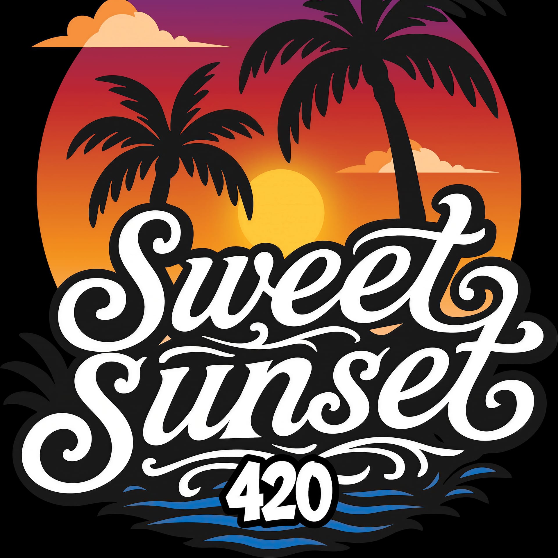 Sweet Sunset 420 logo