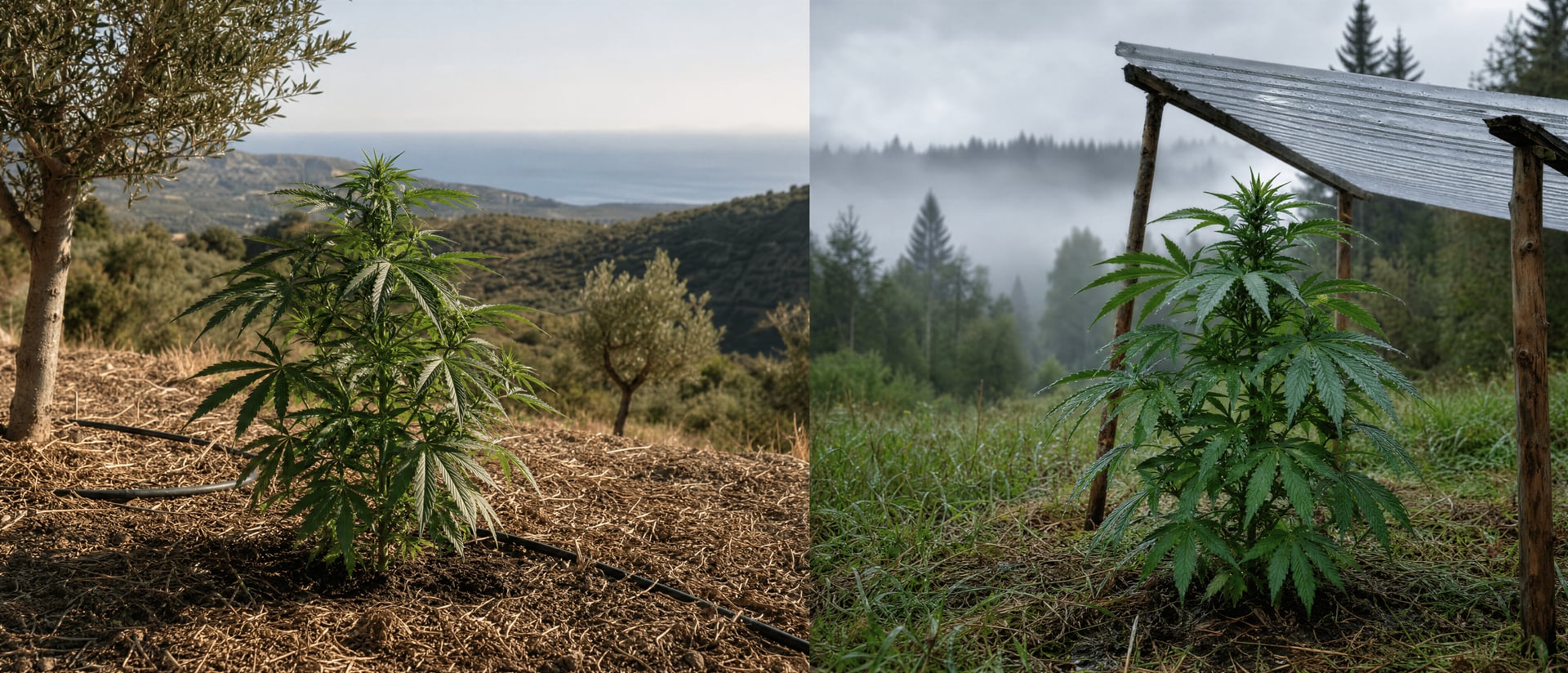 Průvodce venkovním pěstováním cannabis v Evropě podle zeměpisné šířky