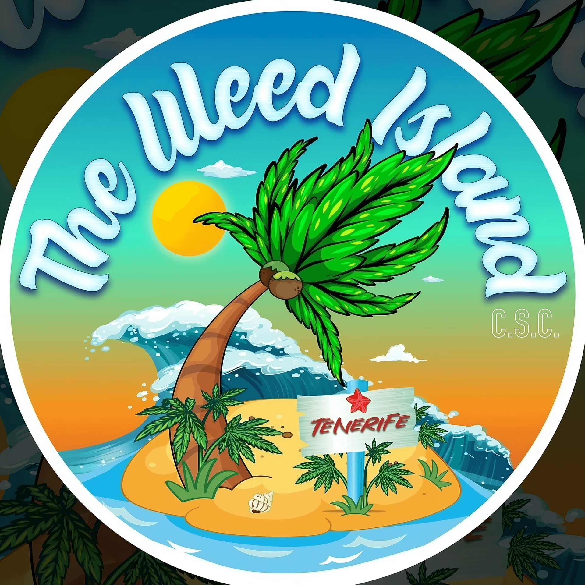 The Weed Island logo